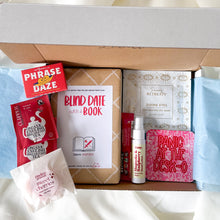 Load image into Gallery viewer, Blind Date with a Book GIFT BOX (a book + 4 mystery goodies)