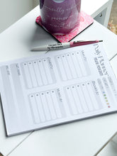 Load image into Gallery viewer, Mindful Motivation Daily Planner A5 Notepad