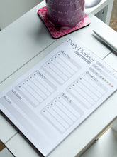 Load image into Gallery viewer, Mindful Motivation Daily Planner A5 Notepad