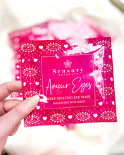 Load image into Gallery viewer, Self-Heating Eye Mask: Amour Eyes