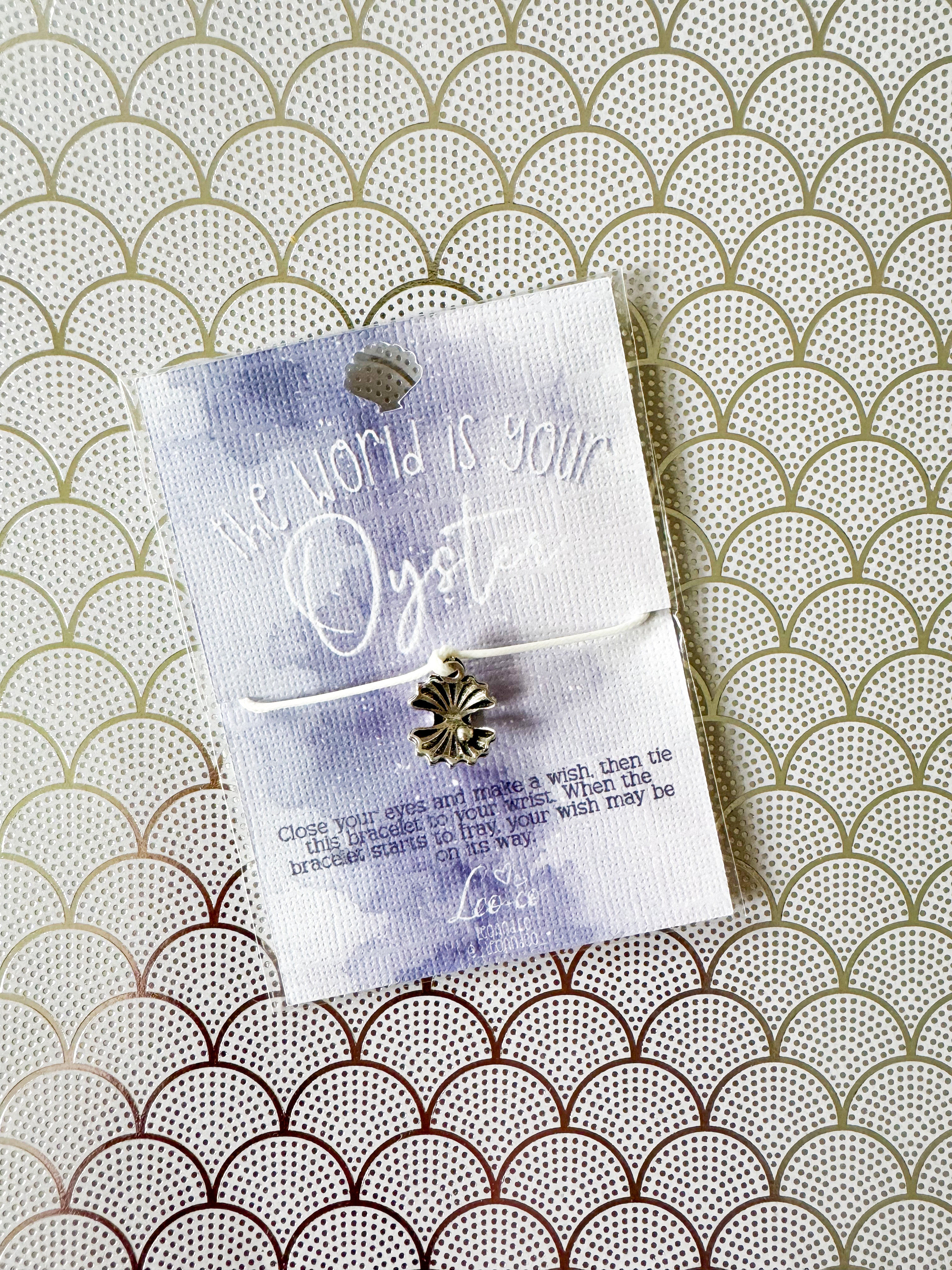 The World Is Your Oyster Wish Bracelet