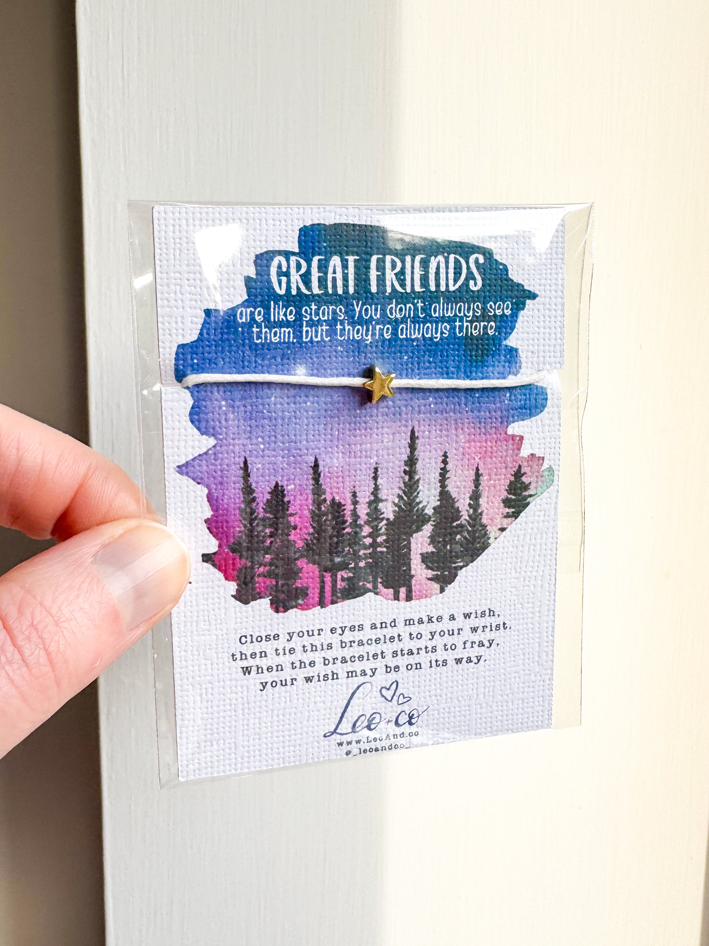 Great Friends Wish Bracelet | Gift for Bestie