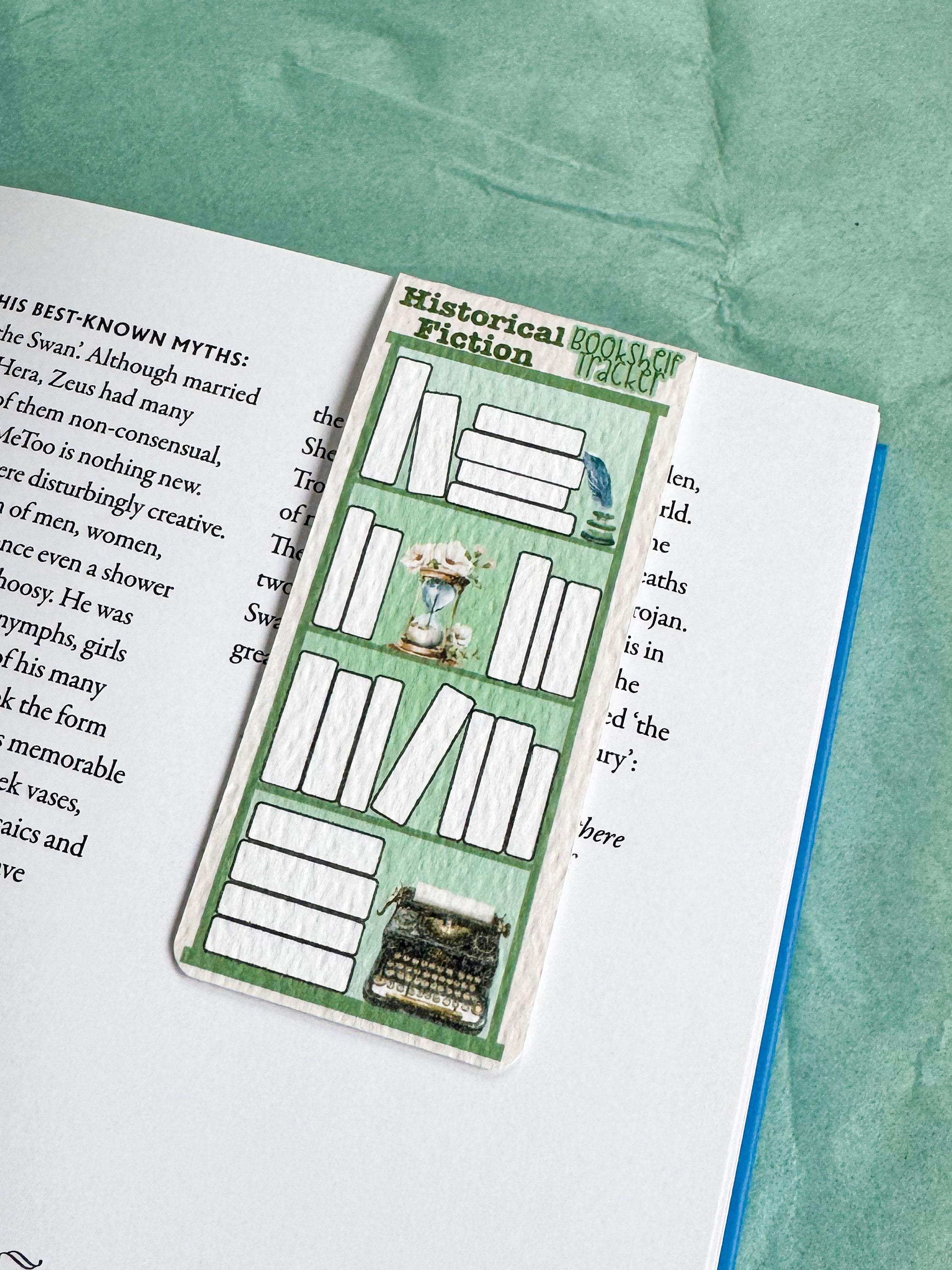 Magnetic Bookshelf Tracker Bookmark - Historical Fiction Genre