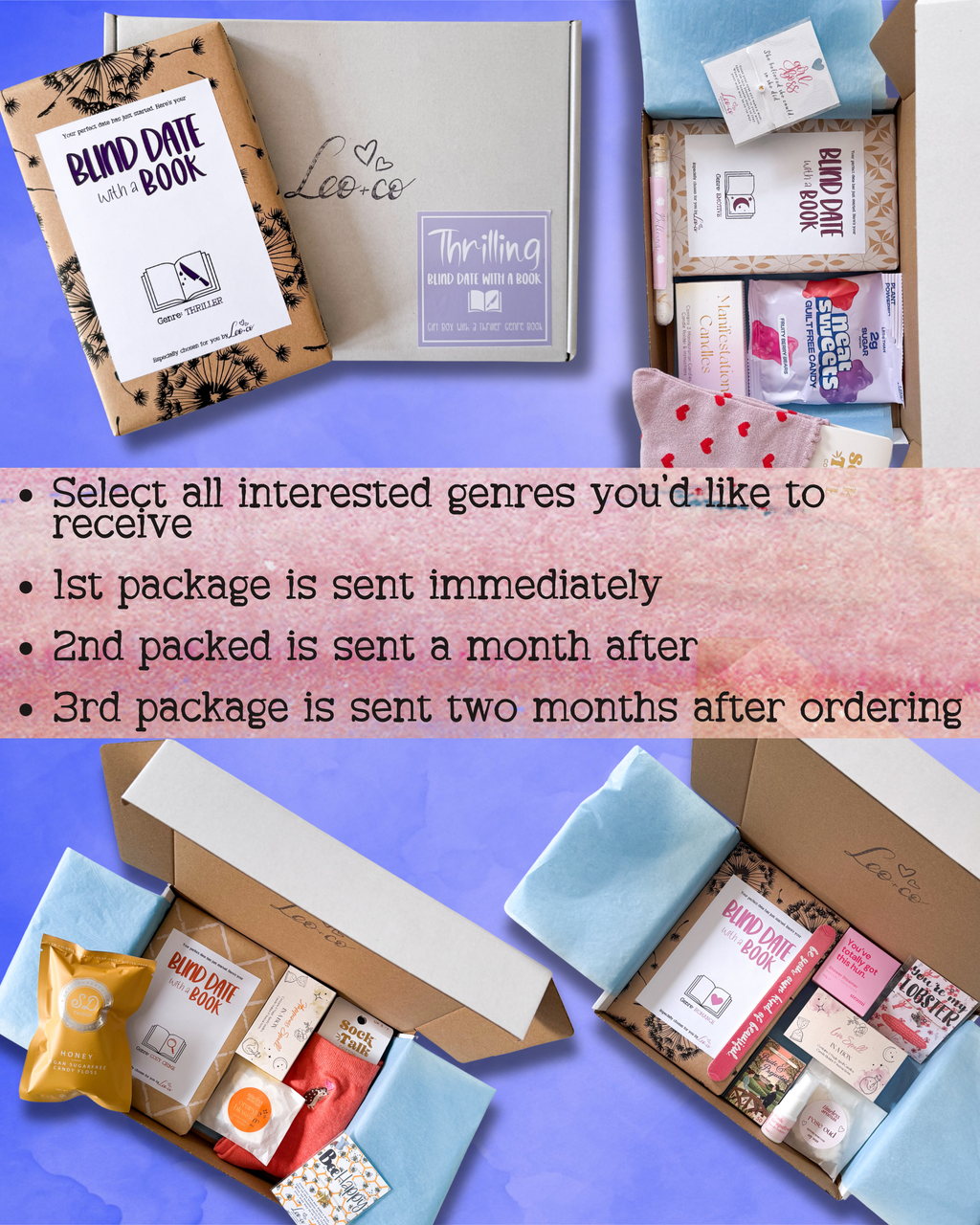 Blind Date with a Book GIFT BOX | 3 MONTH SUBSCRIPTION