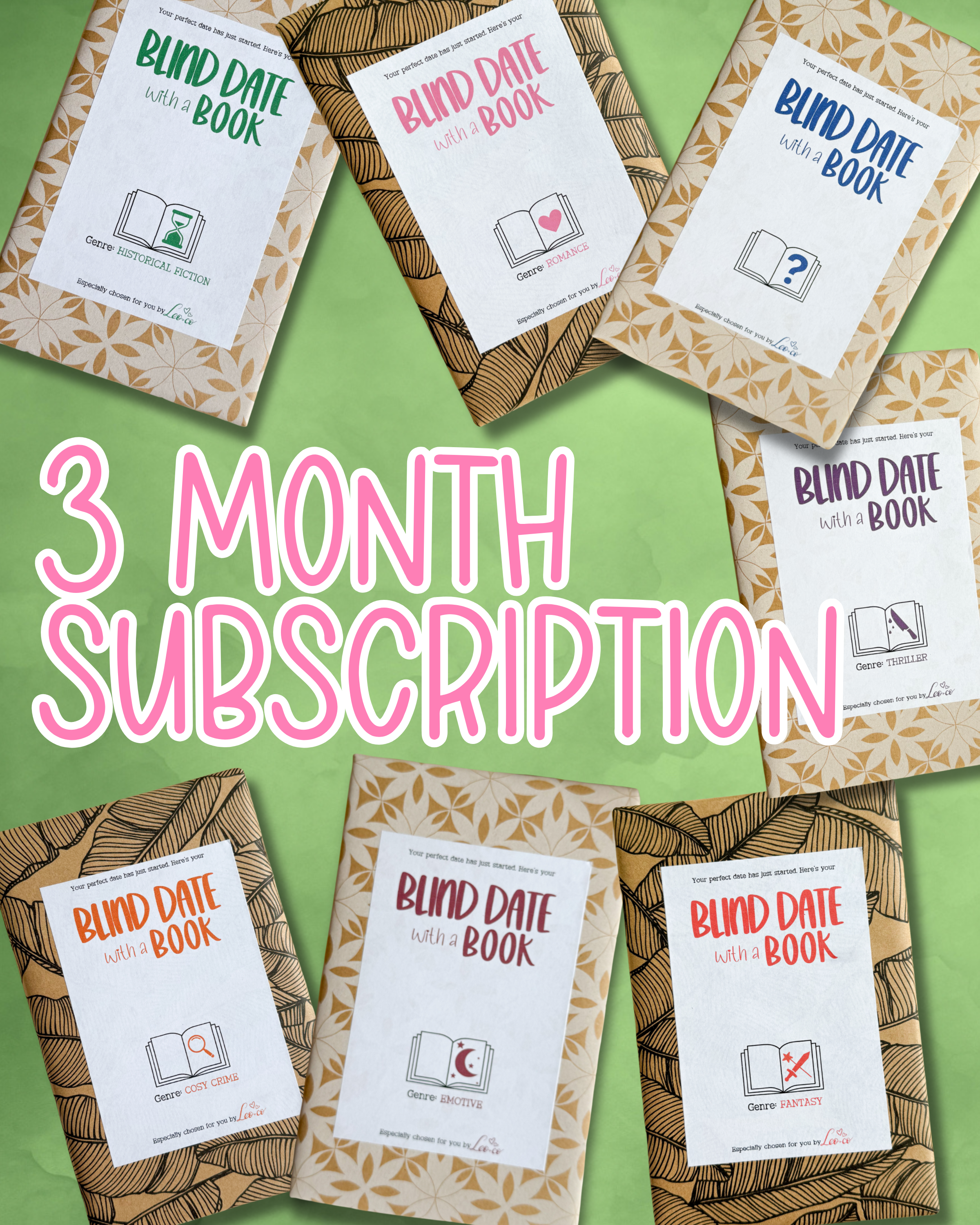 Blind Date With A Book | 3 MONTH SUBSCRIPTION
