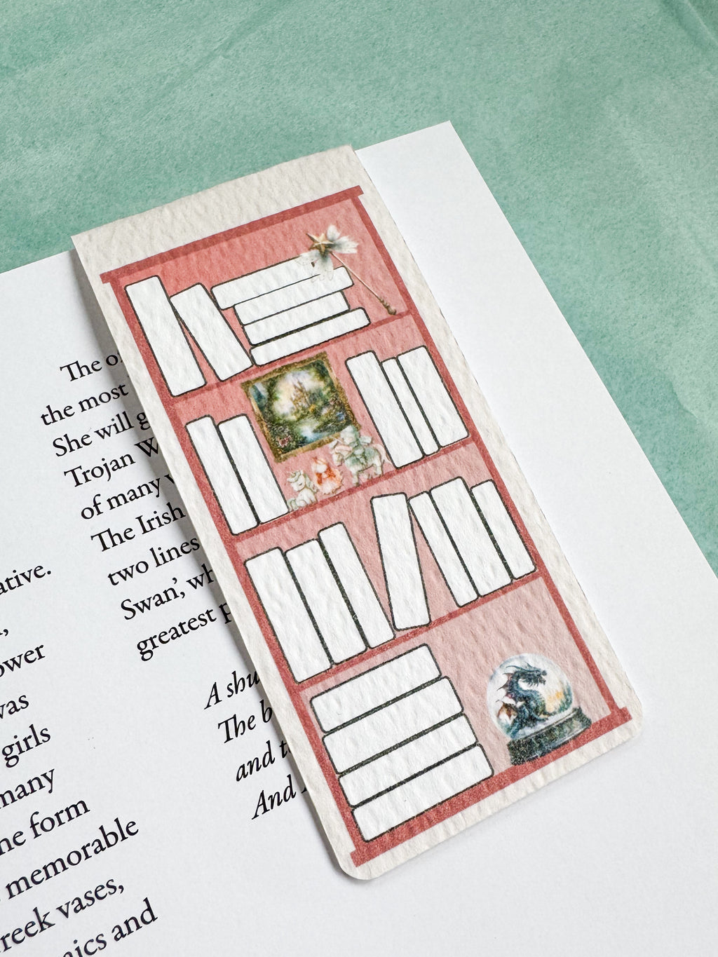 Magnetic Bookshelf Tracker Bookmark - Fantasy Genre