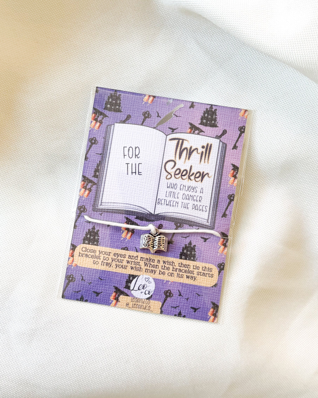 Book Lover Wish Bracelet | Choose Your Style