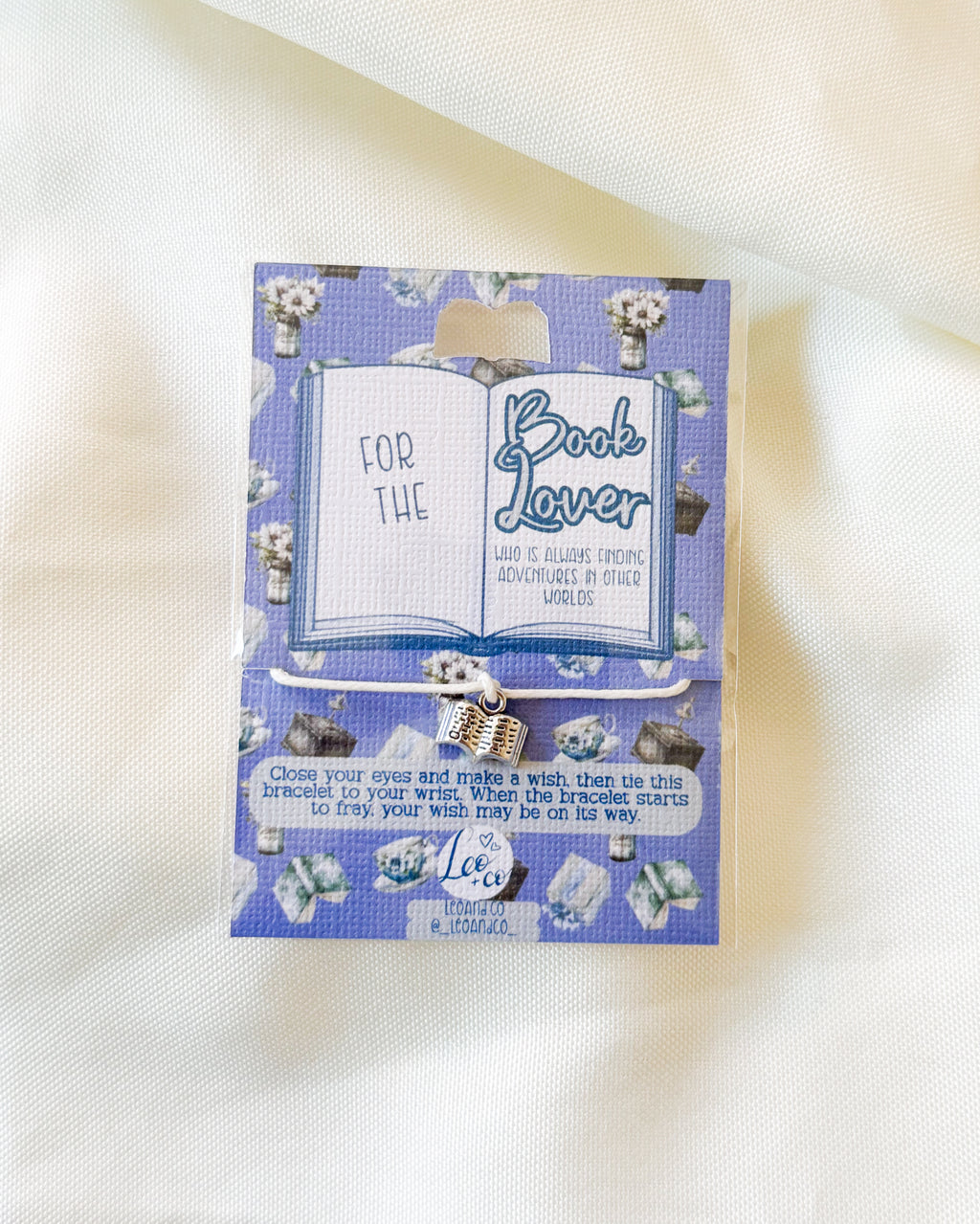 Book Lover Wish Bracelet | Choose Your Style