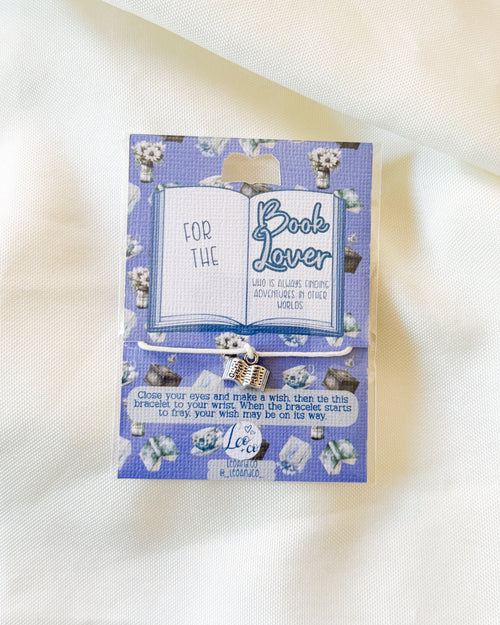 Book Lover Wish Bracelet | Choose Your Style