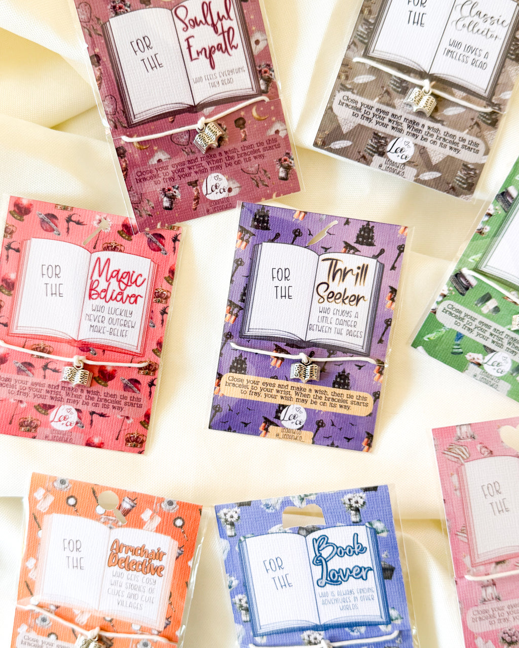 Book Lover Wish Bracelet | Choose Your Style