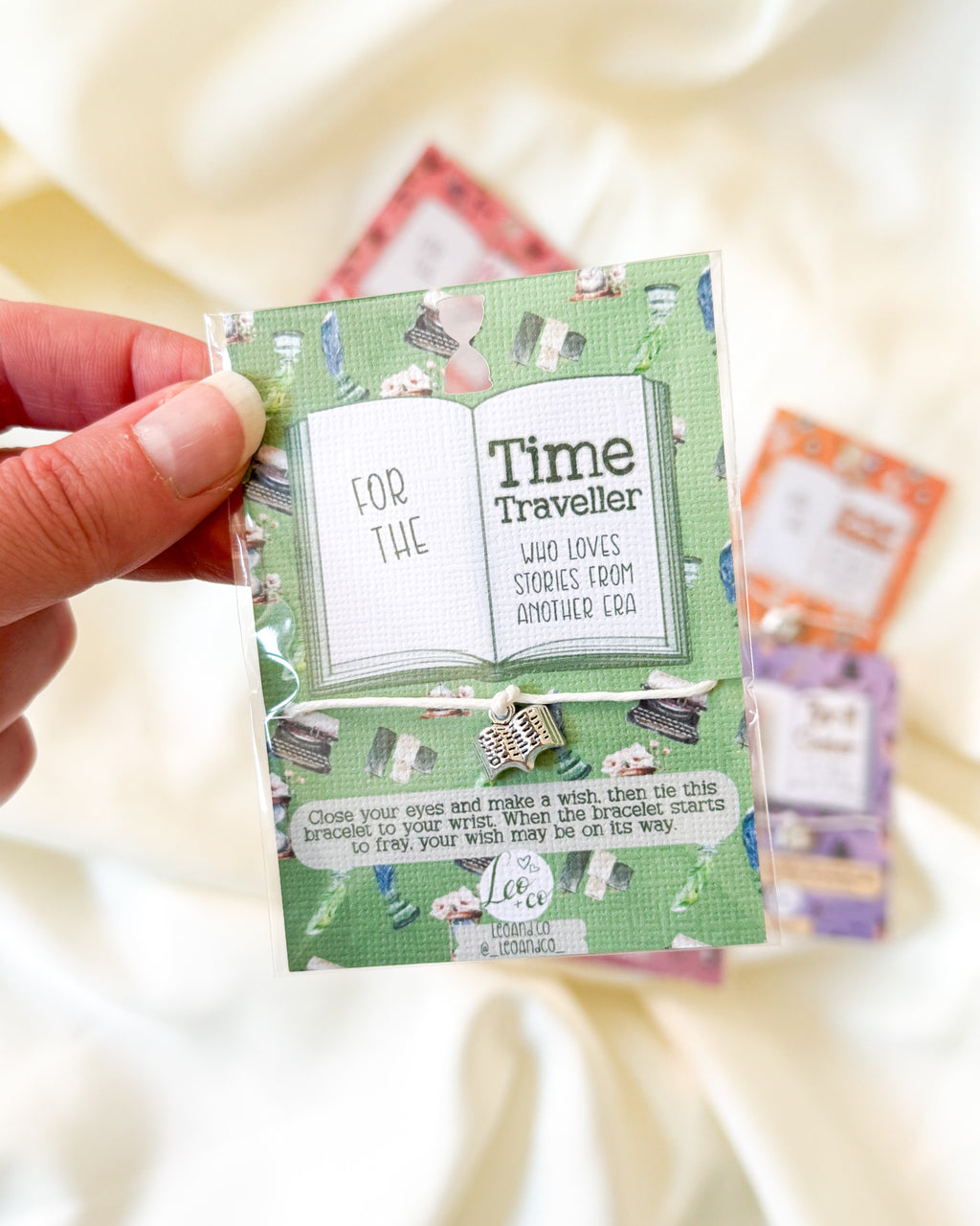 Book Lover Wish Bracelet | Choose Your Style