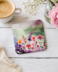 Watercolour Flowers Coaster