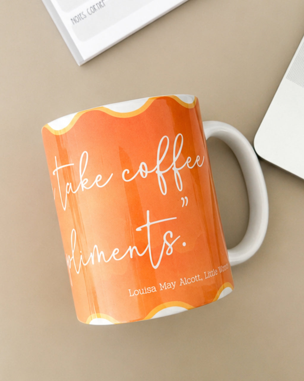 Mug: Louisa May Alcott Quote Mug | Little Women