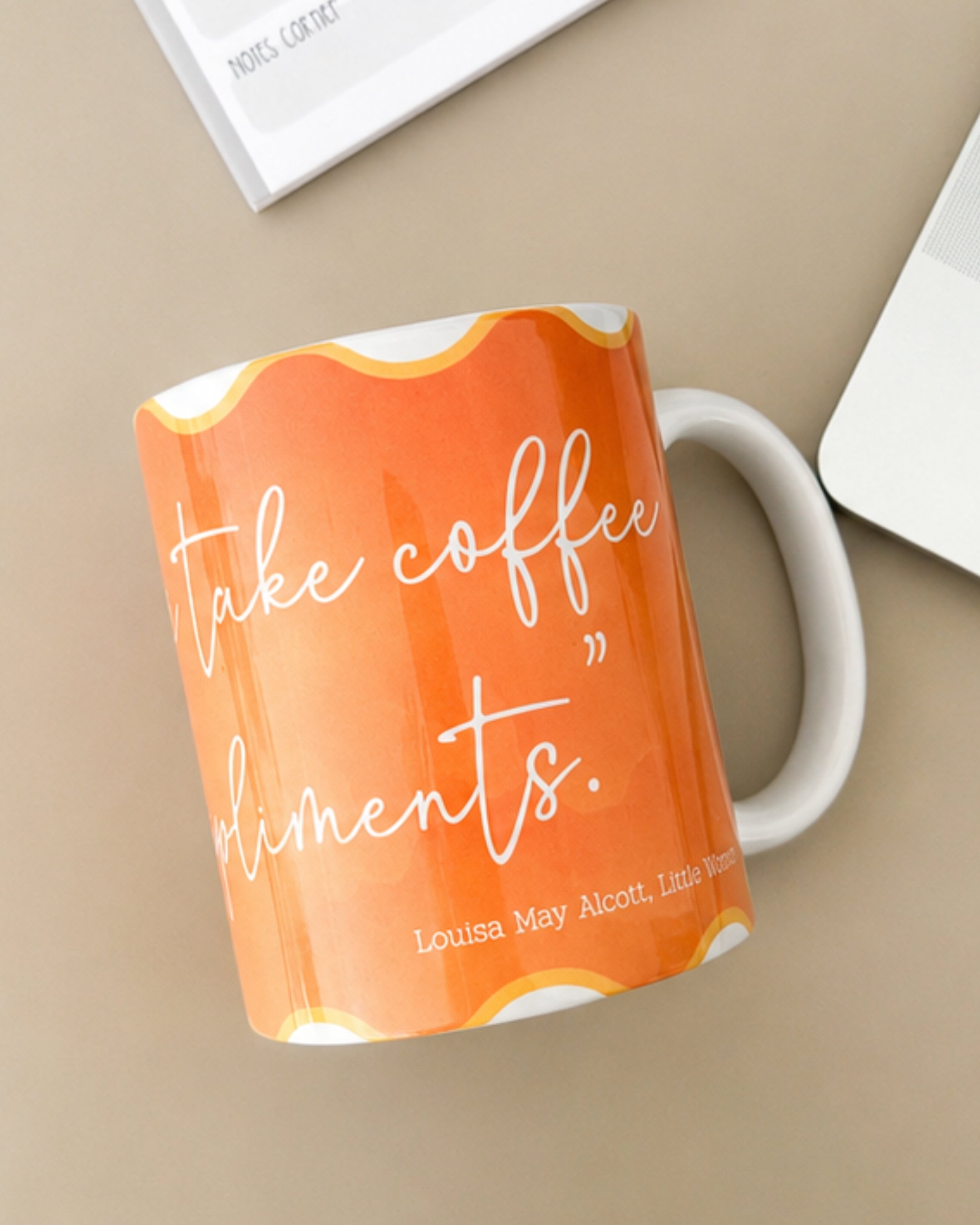 Mug: Louisa May Alcott Quote Mug | Little Women