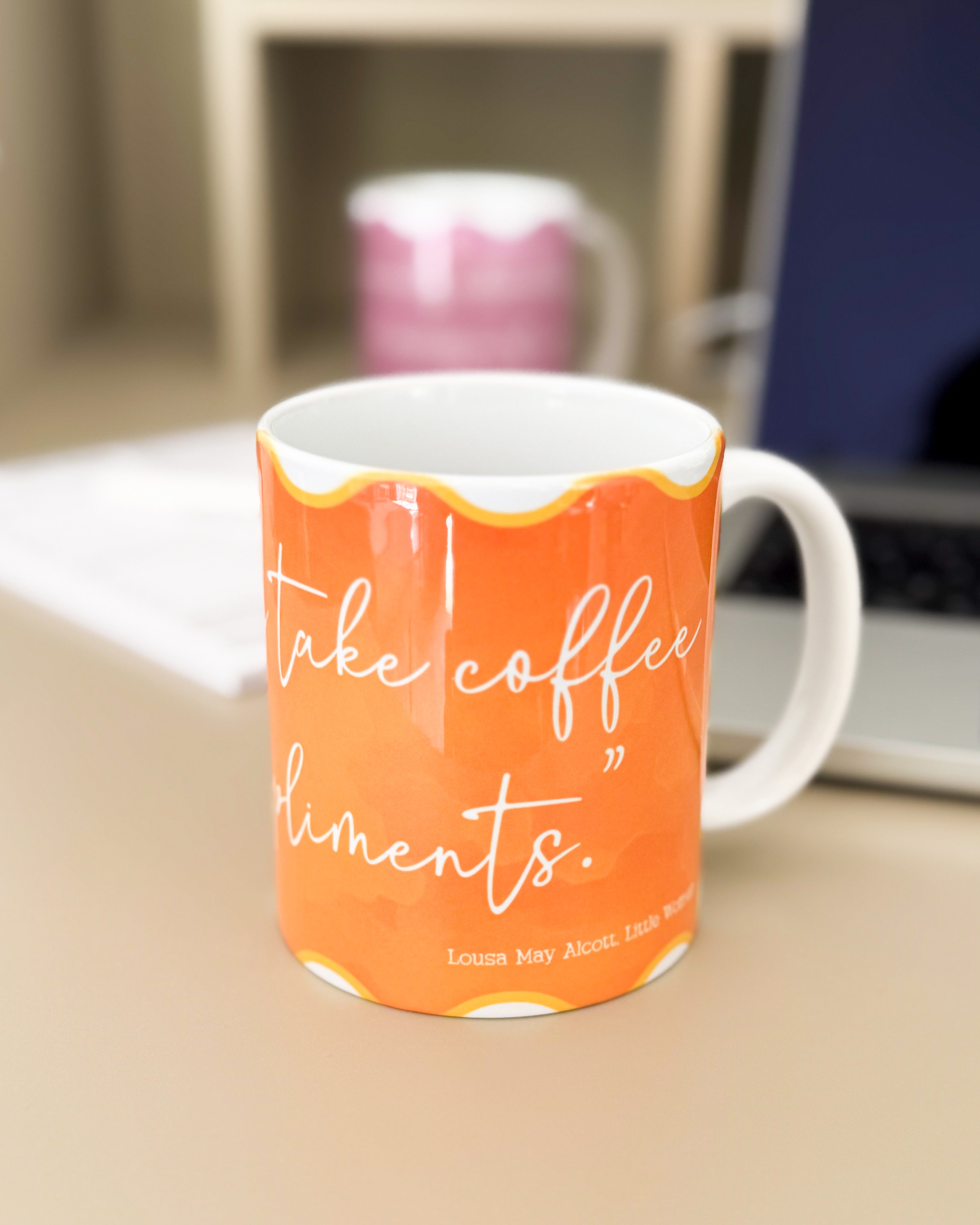 Mug: Louisa May Alcott Quote Mug | Little Women