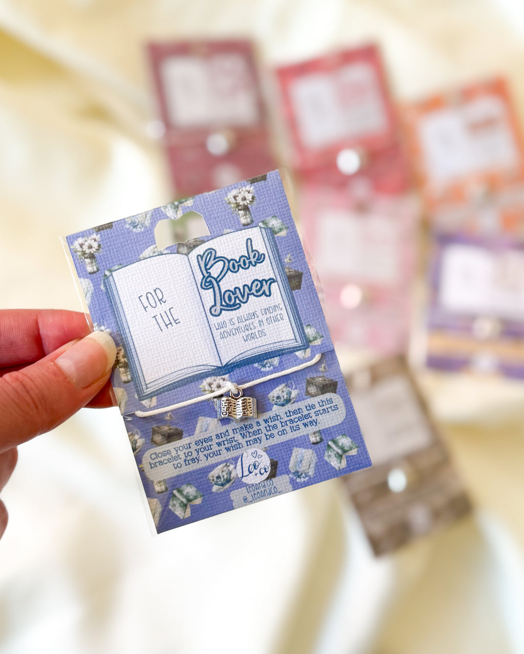 Book Lover Wish Bracelet | Choose Your Style