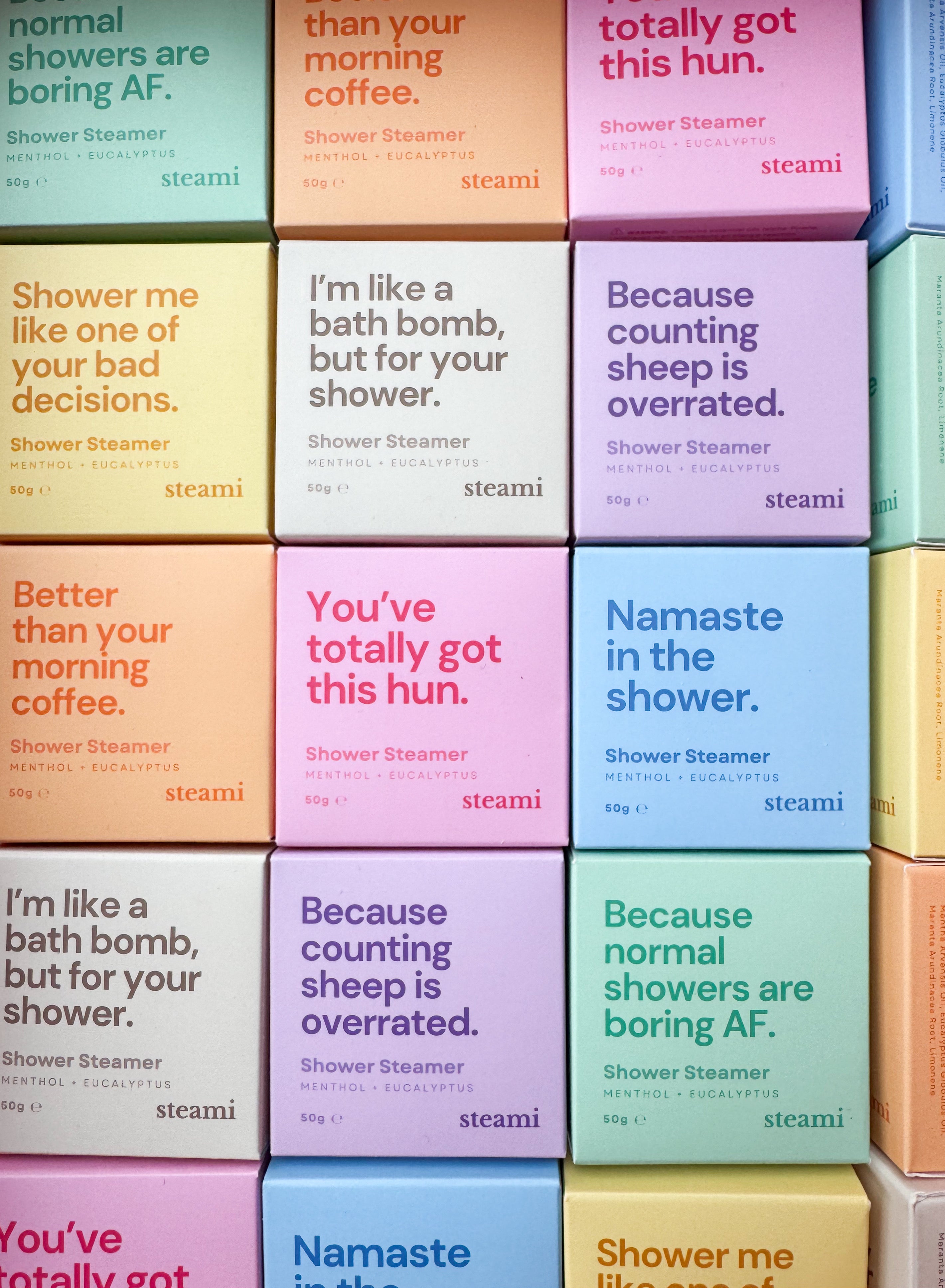 Shower Steamer Assortment (picked at random)