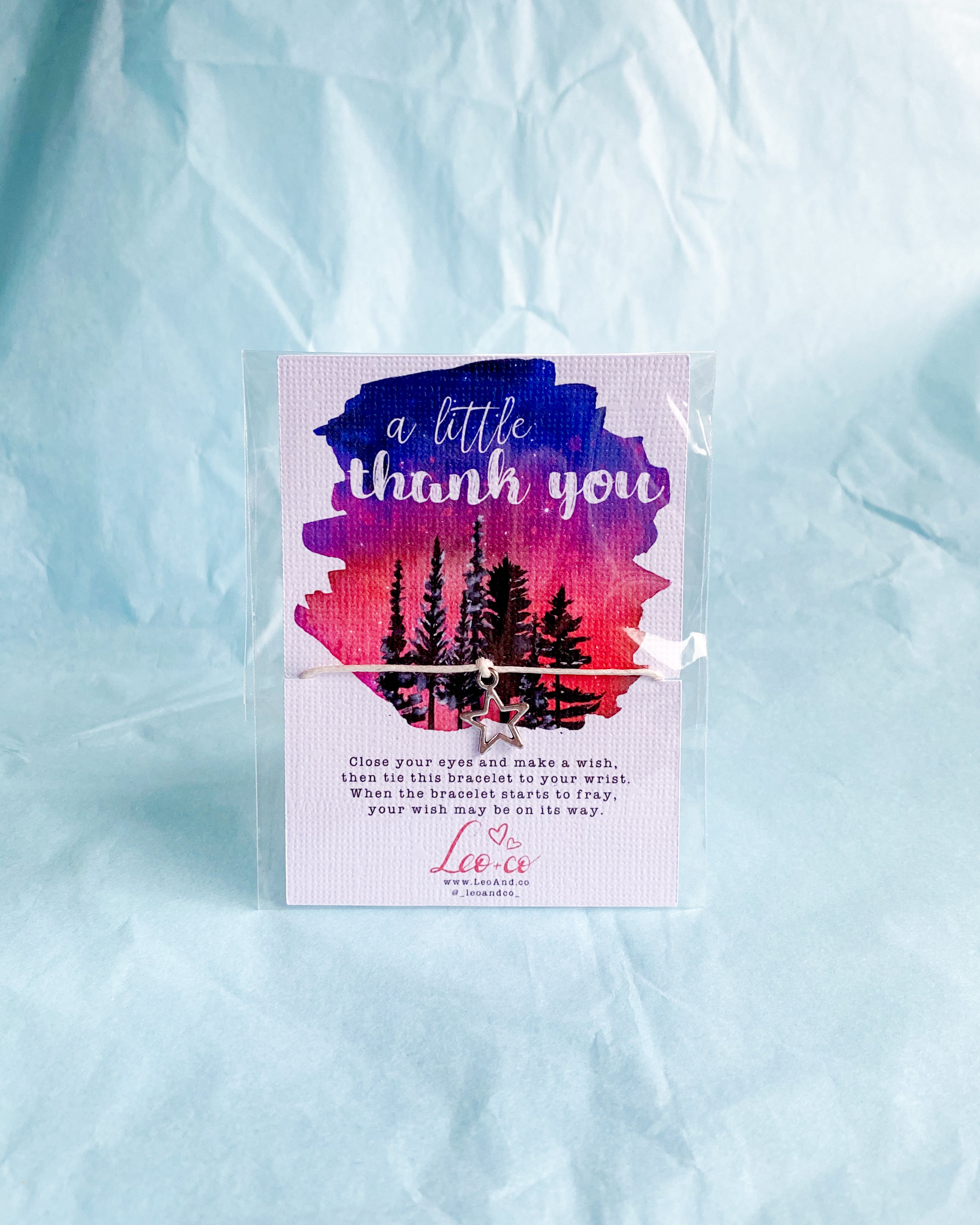 Thank You Wish Bracelet