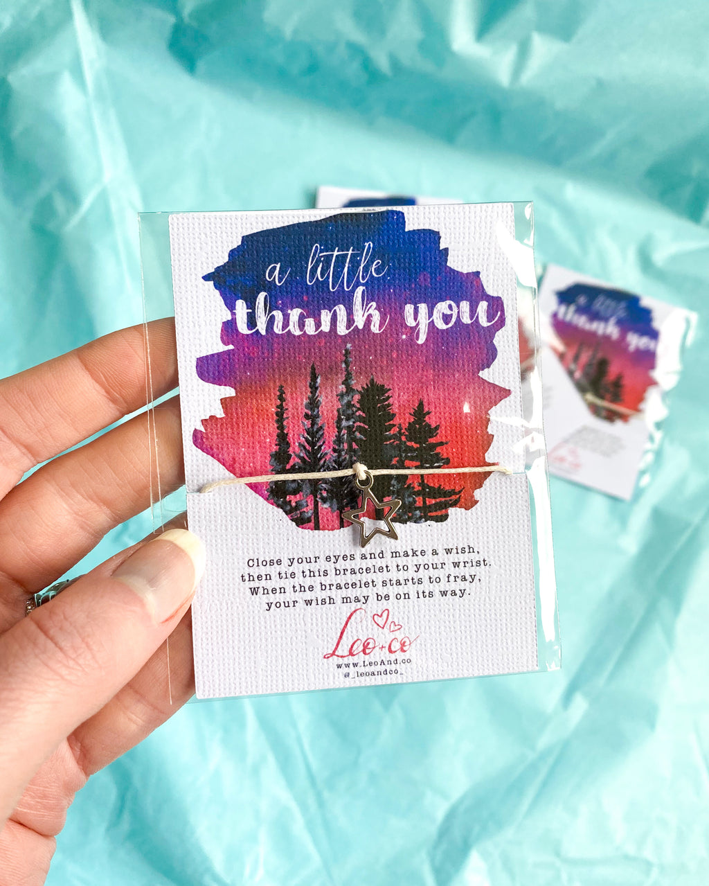 Thank You Wish Bracelet