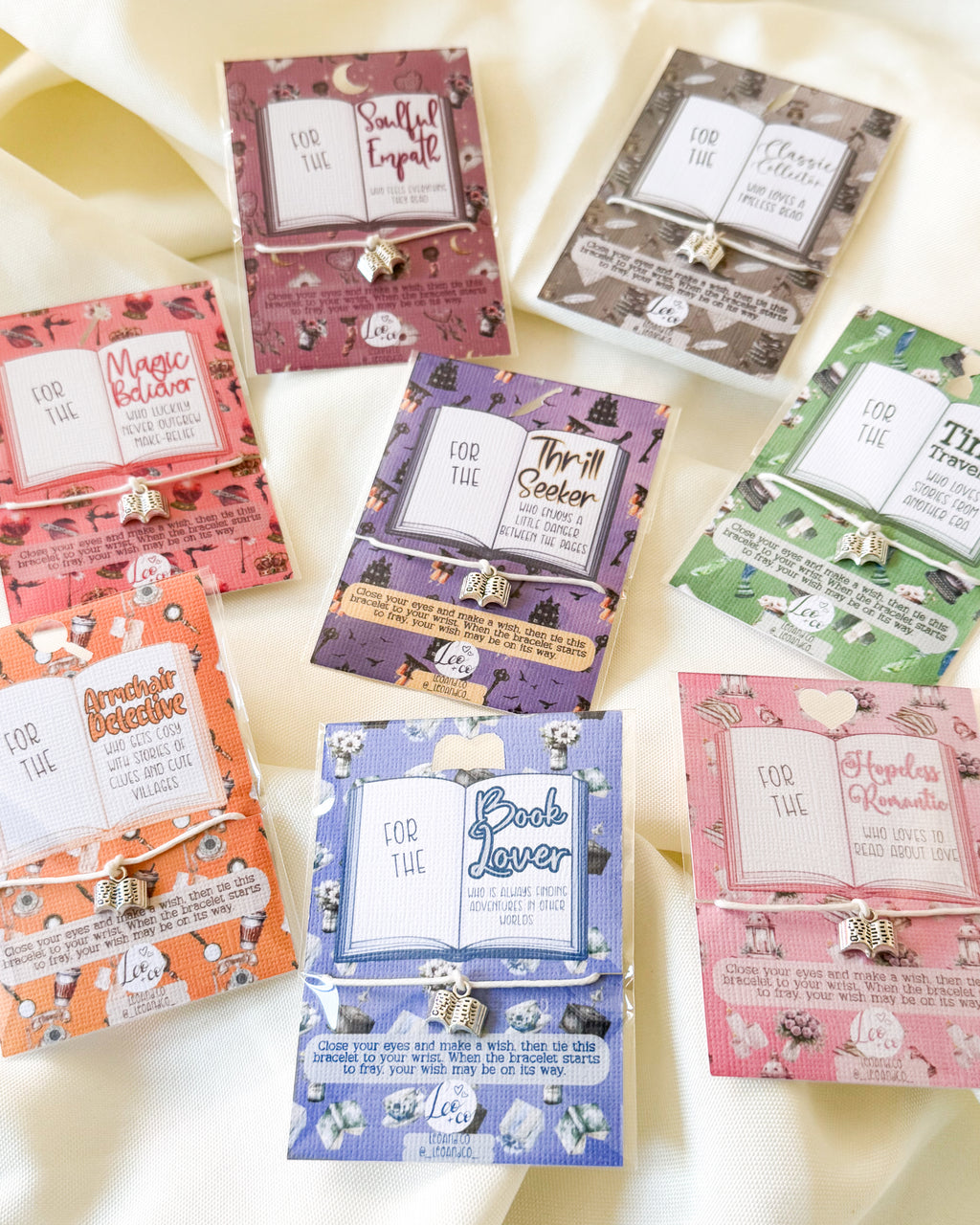 Book Lover Wish Bracelet | Choose Your Style