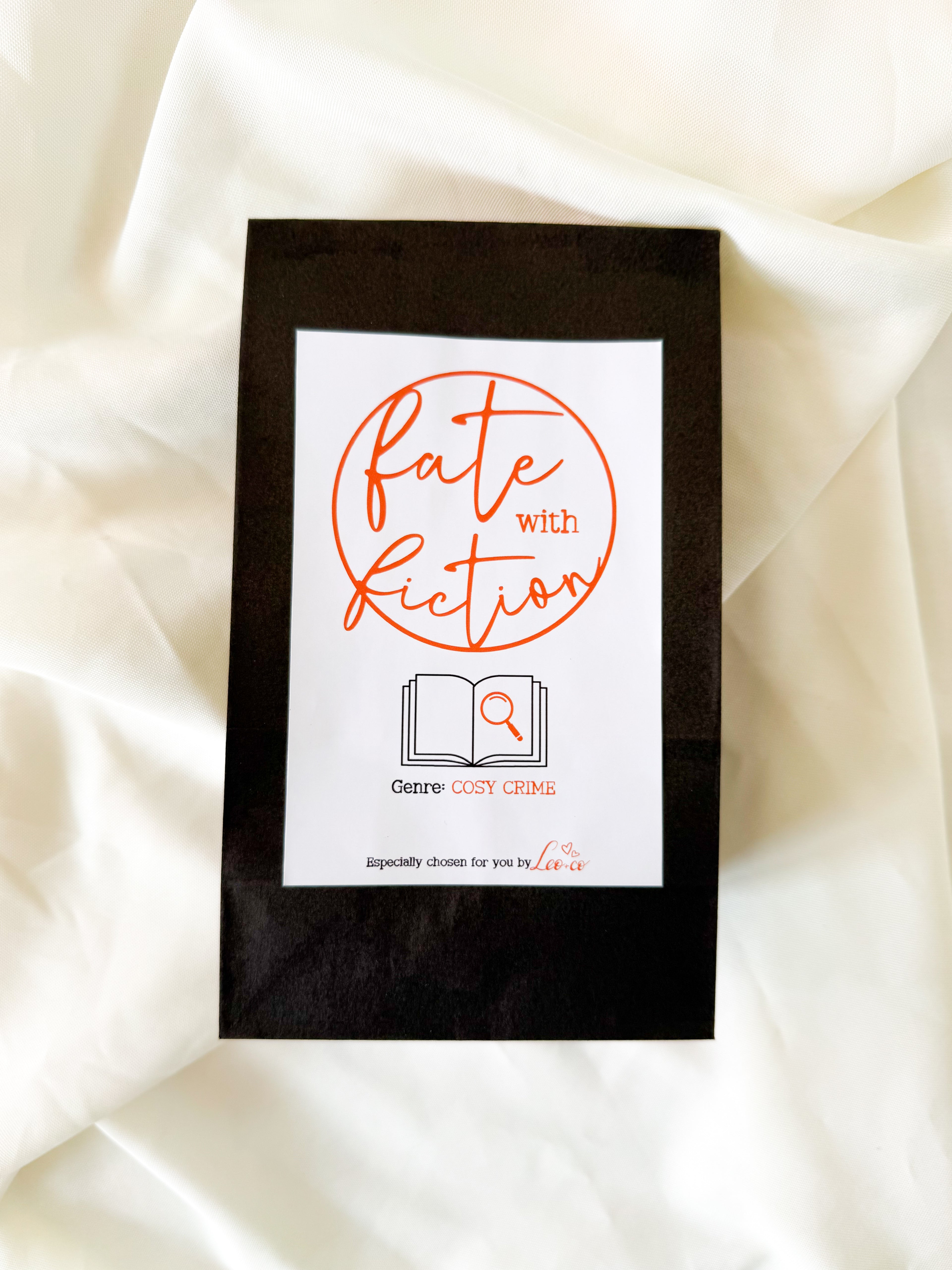 Fate With Fiction | a blind date with a book | Choose Your Genre