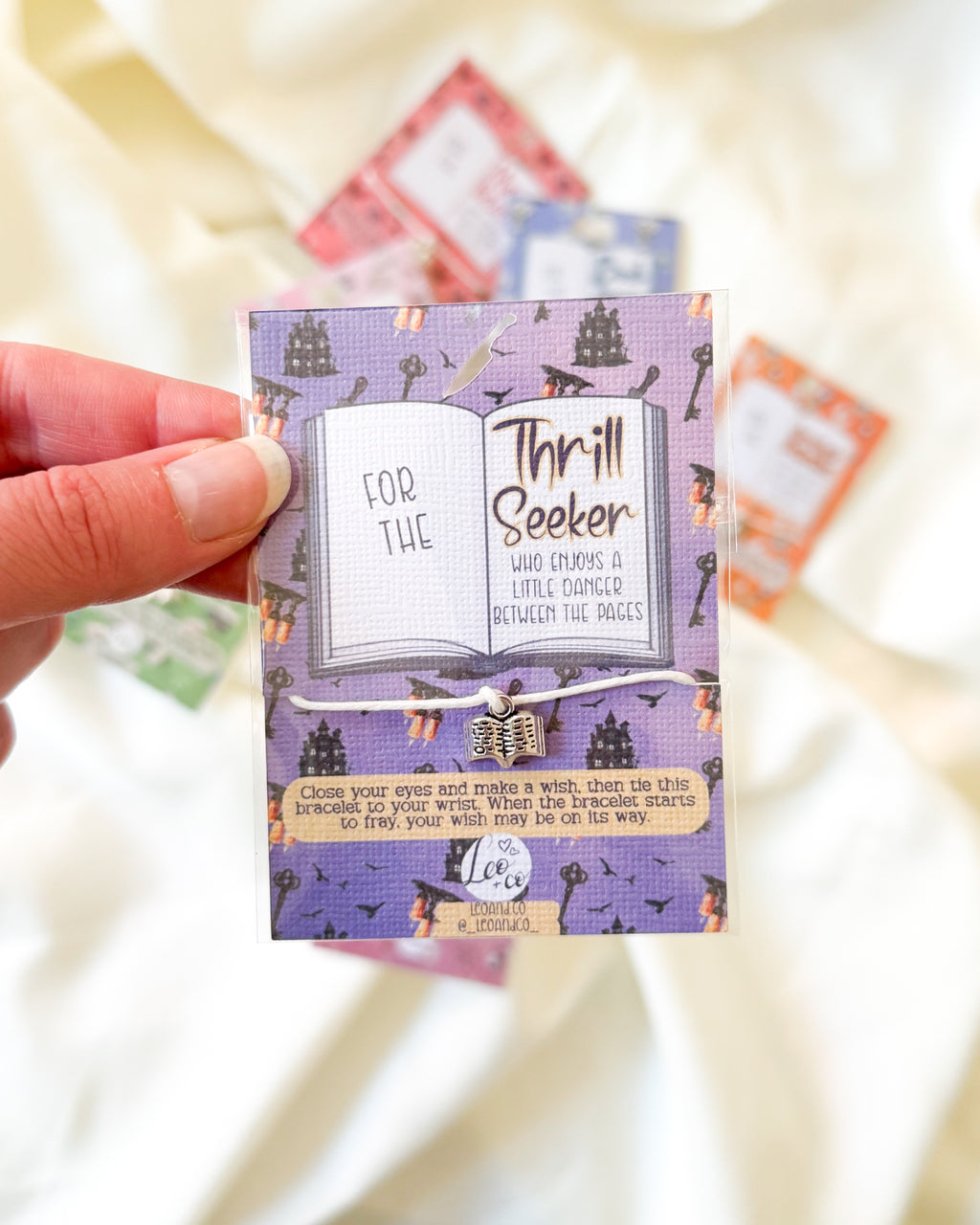 Book Lover Wish Bracelet | Choose Your Style