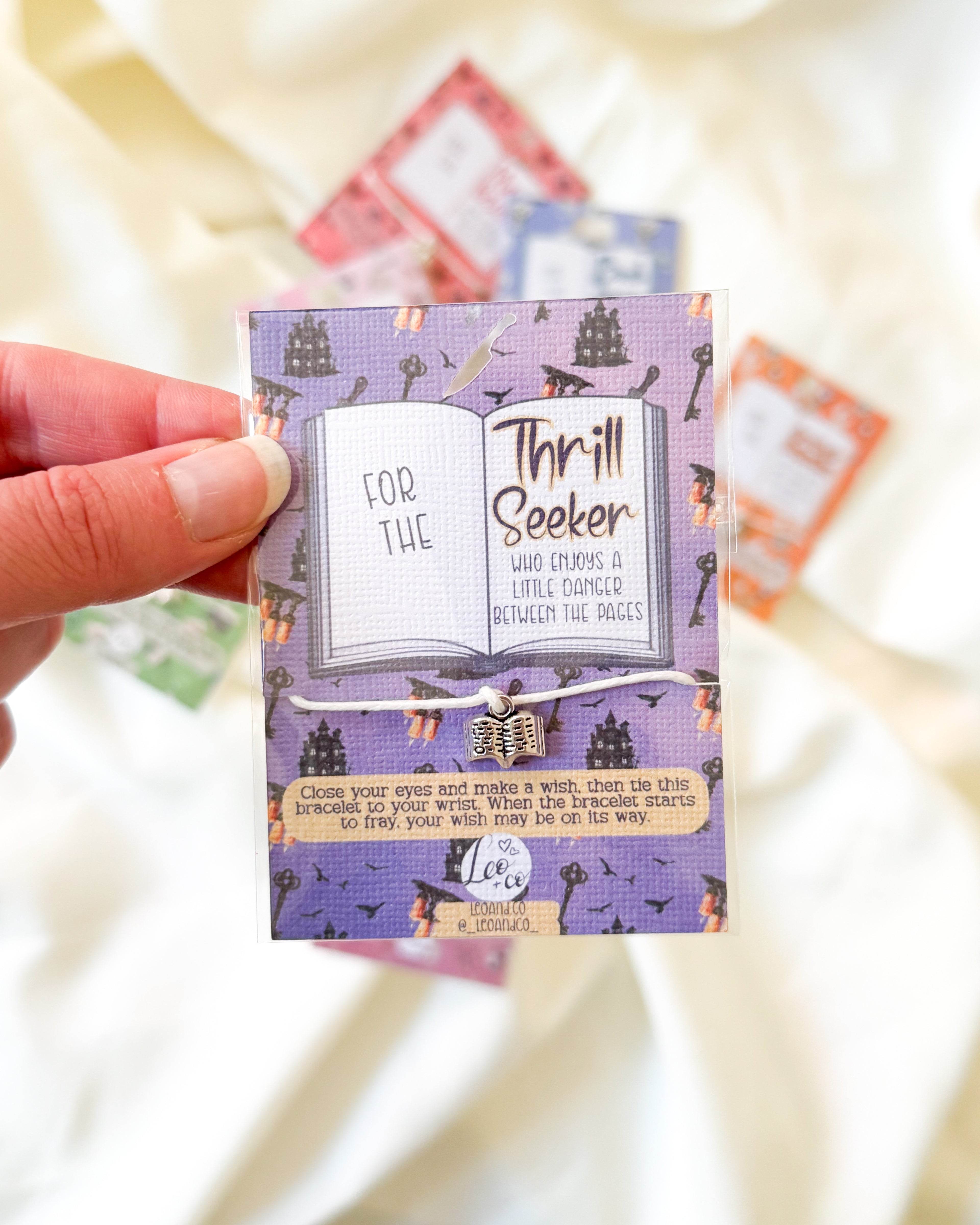 Book Lover Wish Bracelet | Choose Your Style