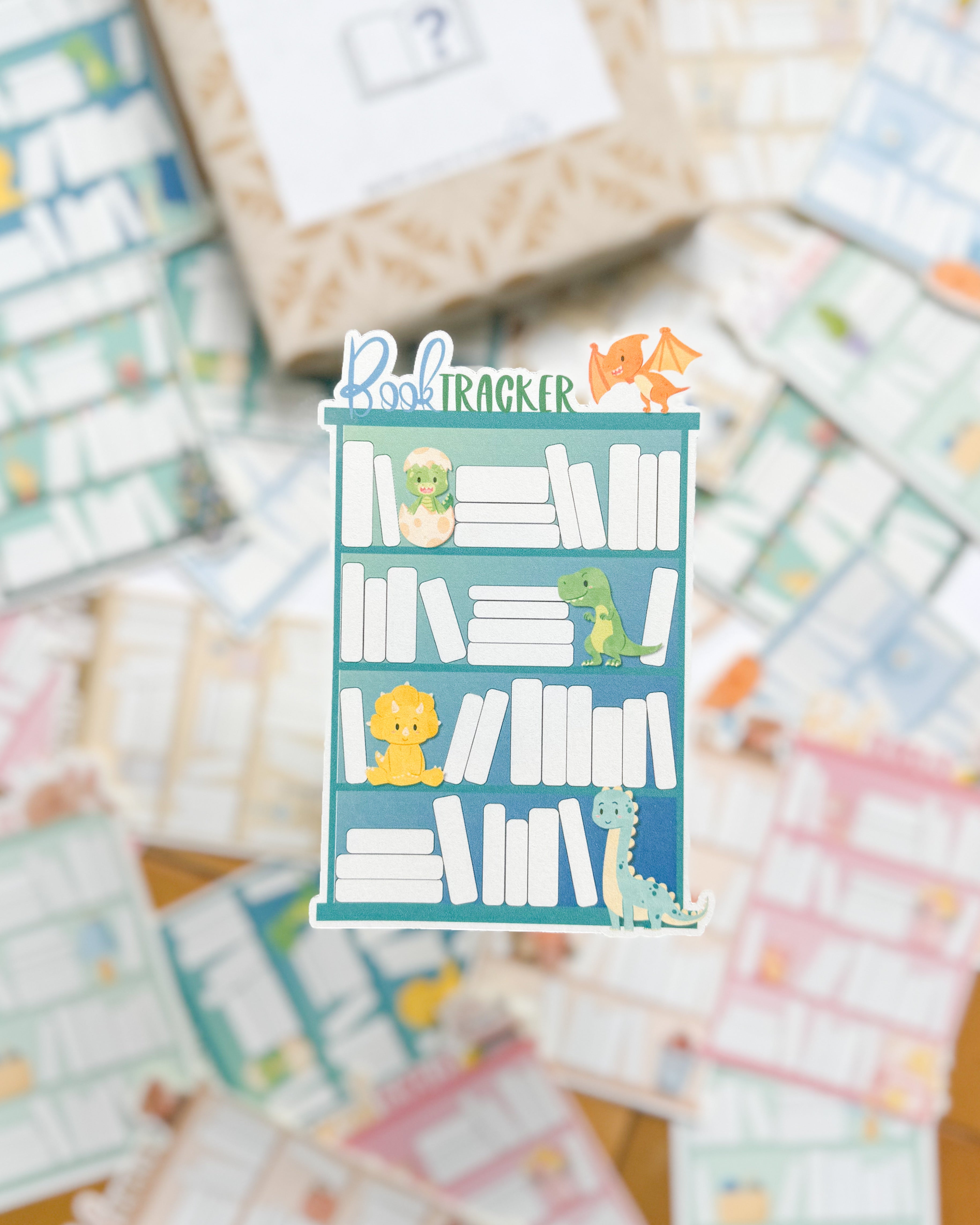 Book Tracker Sticker | Reading tracker for Kindles, planners and journals
