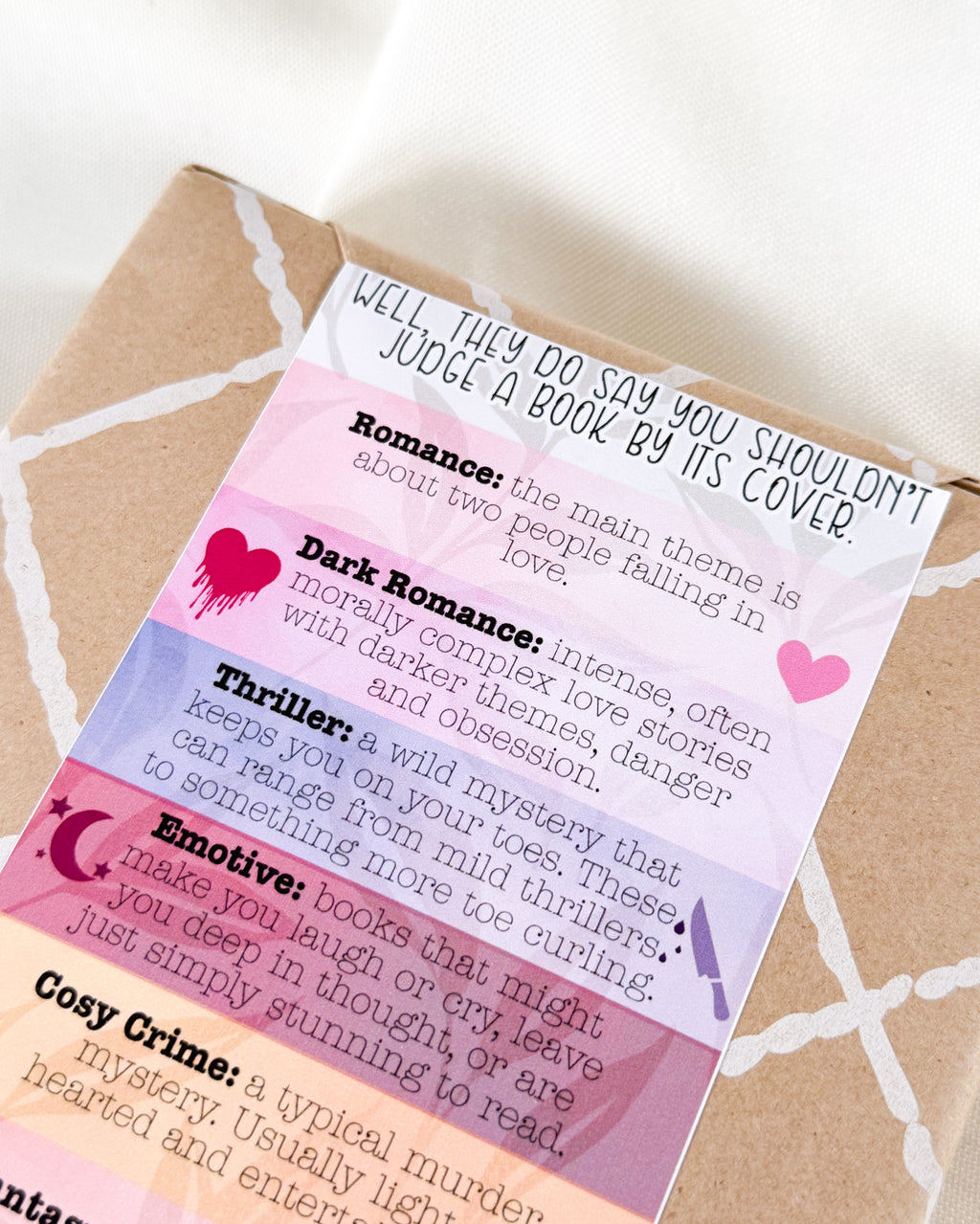 The FORBIDDEN Blind Date With A Book | Dark Romance Genre