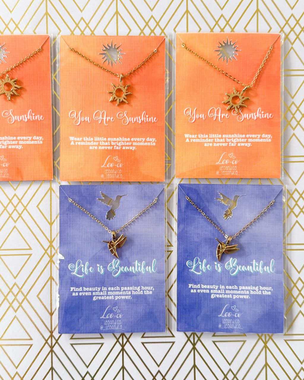 Life Is Beautiful Necklace