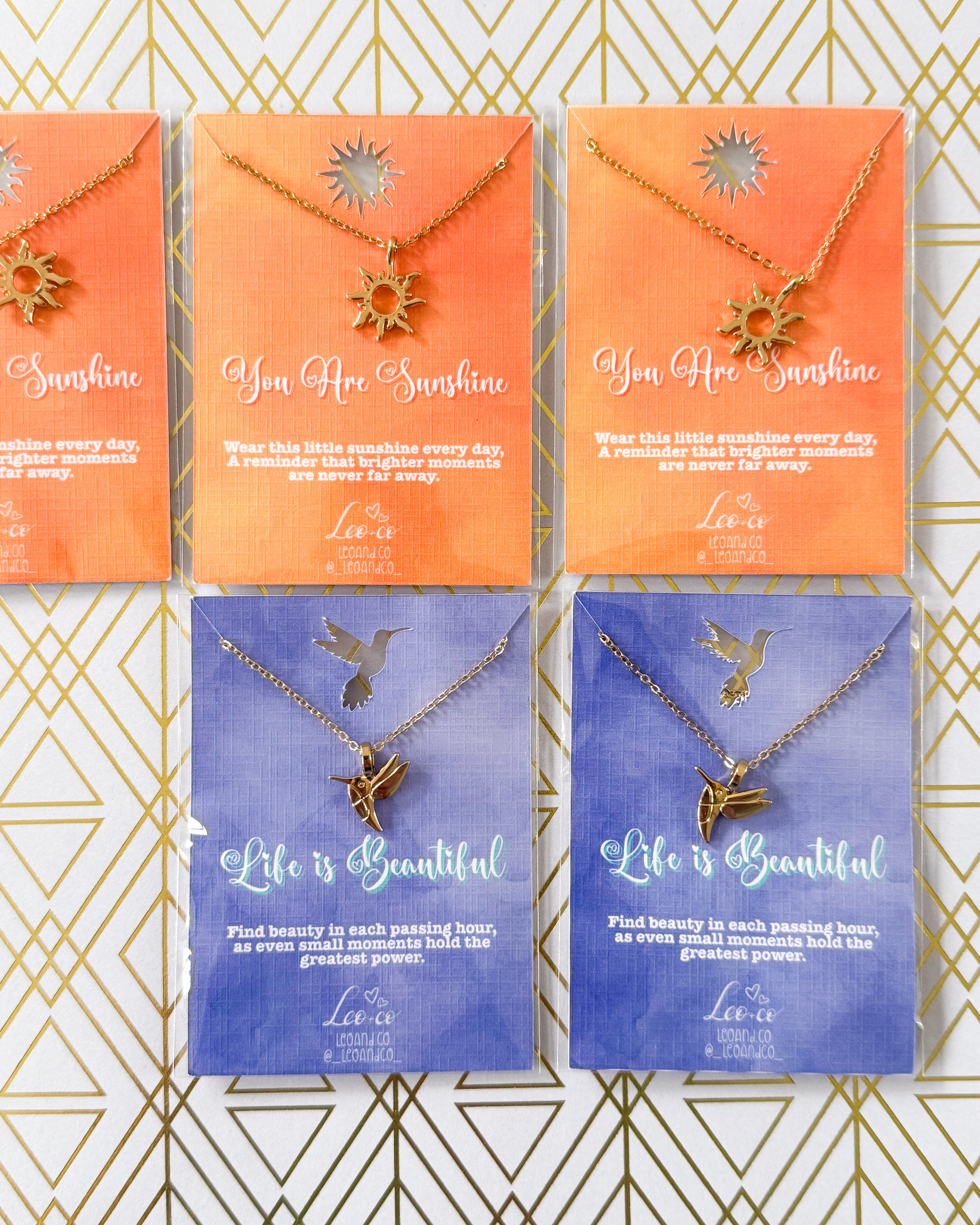 Life Is Beautiful Necklace