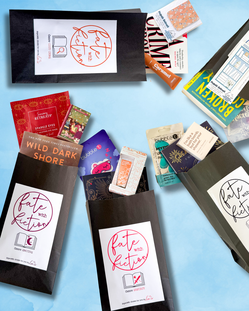 Fate With Fiction | a blind date with a book | Choose Your Genre