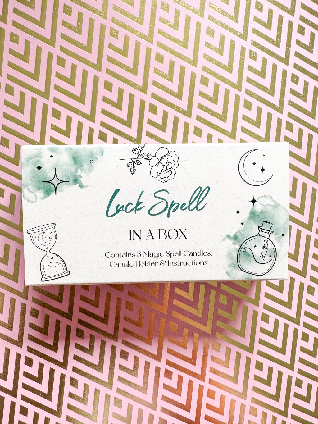 3 Magic Spell Candles in a Box | Love Spell | Happiness Spell | Protection Spell | Luck Spell