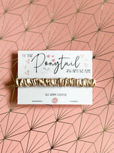 Load image into Gallery viewer, Silk Skinny Scrunchie: Fix Your Ponytail And Turn The Page (champagne)
