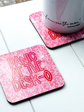 Load image into Gallery viewer, ‘Panic At The Desk-O’ Coaster
