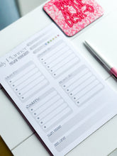 Load image into Gallery viewer, Mindful Motivation Daily Planner A5 Notepad
