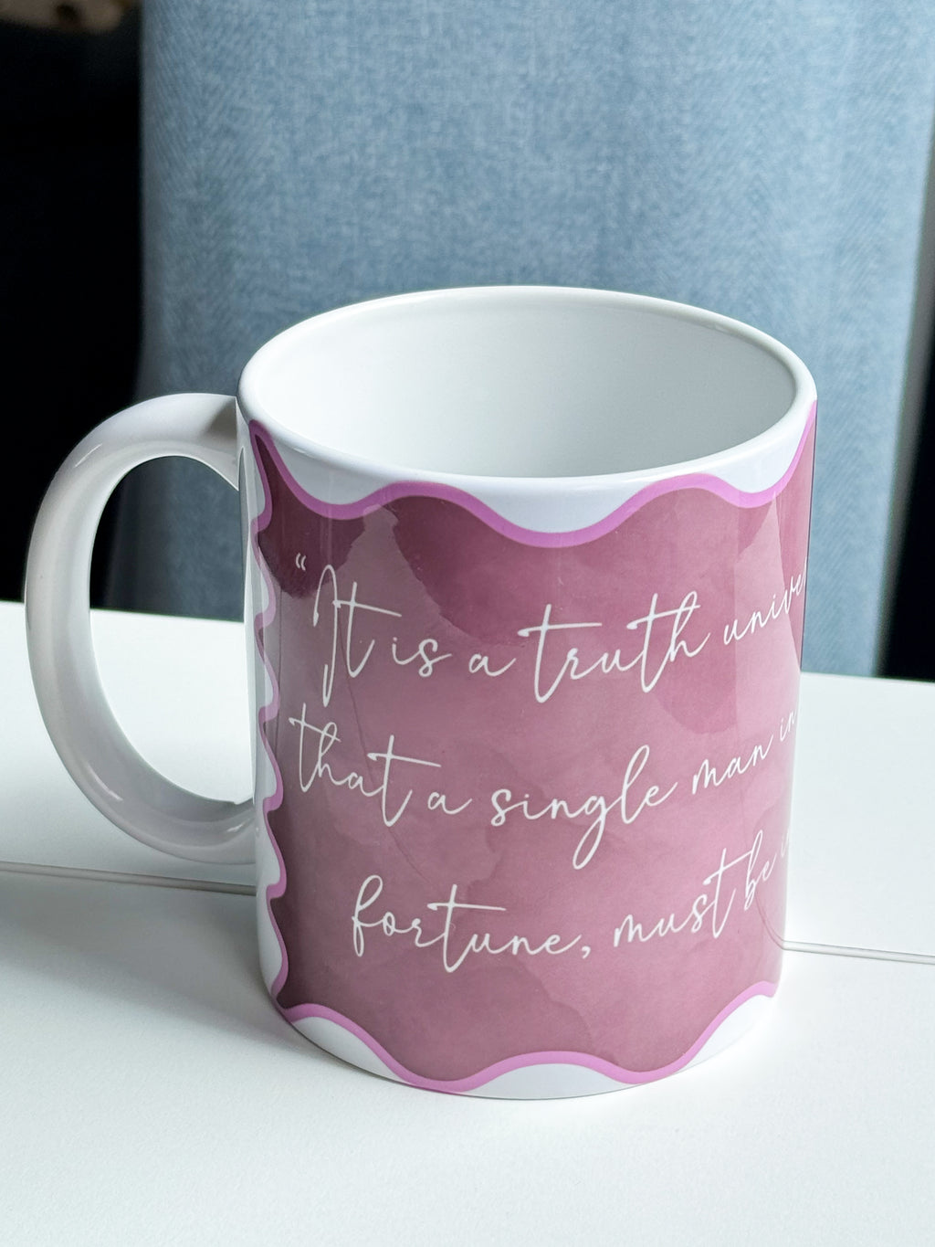 Mug: Jane Austen Quote Mug | Pride & Prejudice