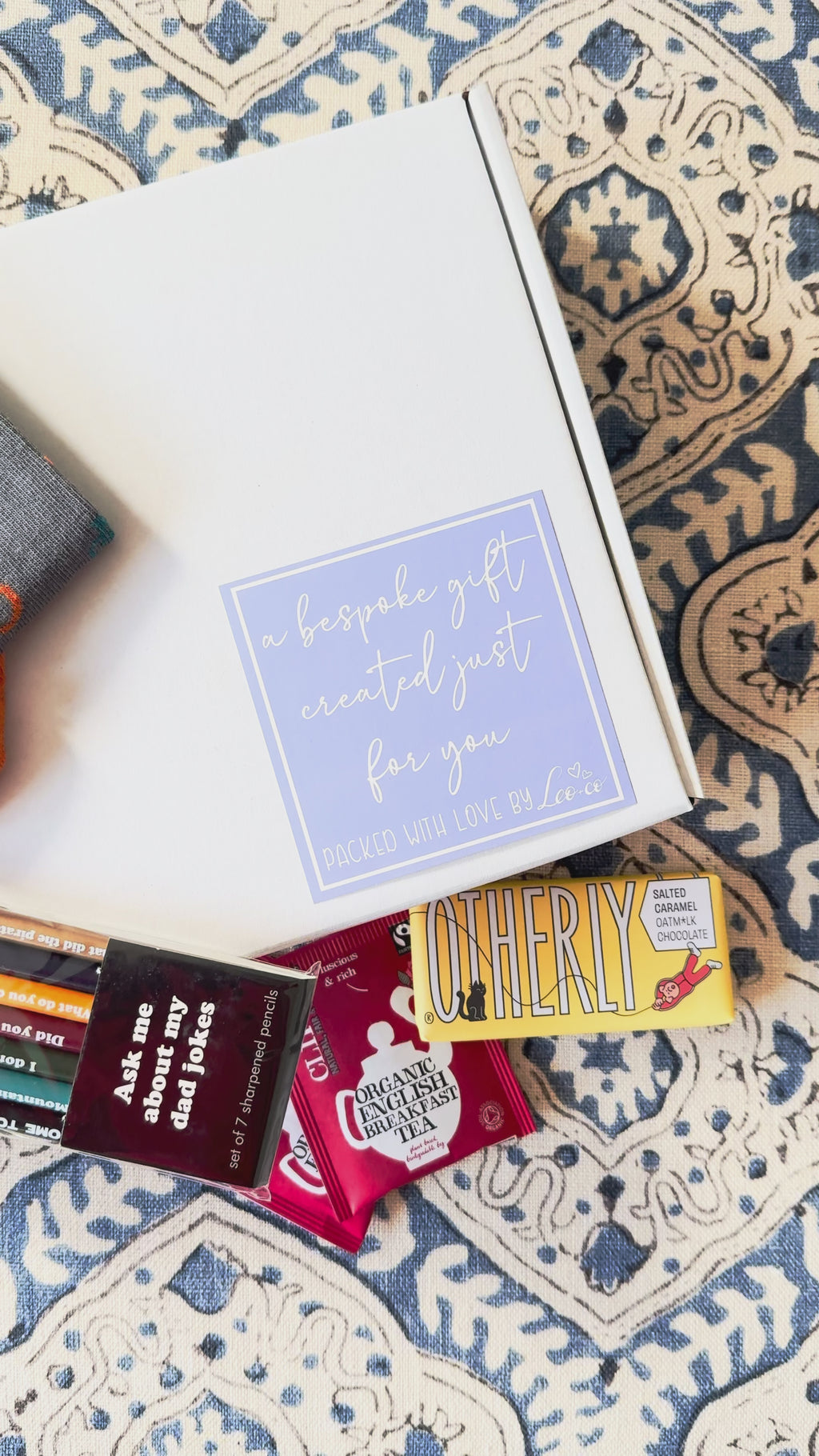 The Blind Date with a Book Gift Box FOR MEN (Pick your book genre, plus at least 4 mystery goodies)