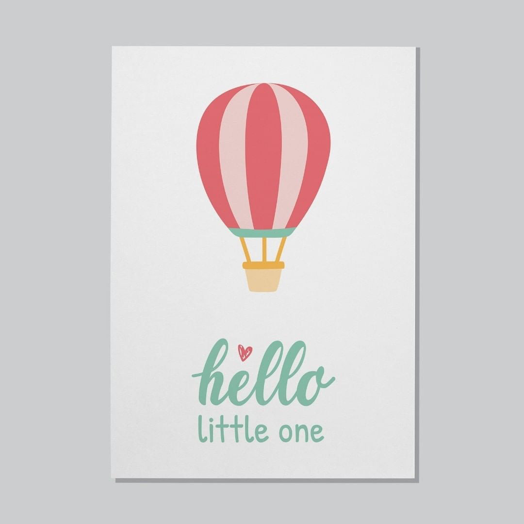 Hello Little One A5 Artwork Print