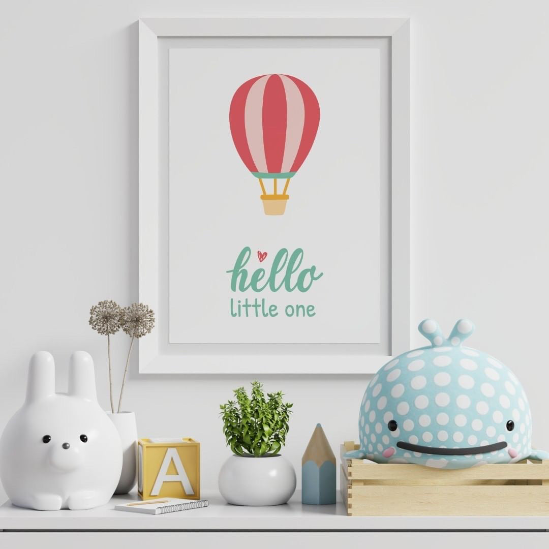 Hello Little One A5 Artwork Print