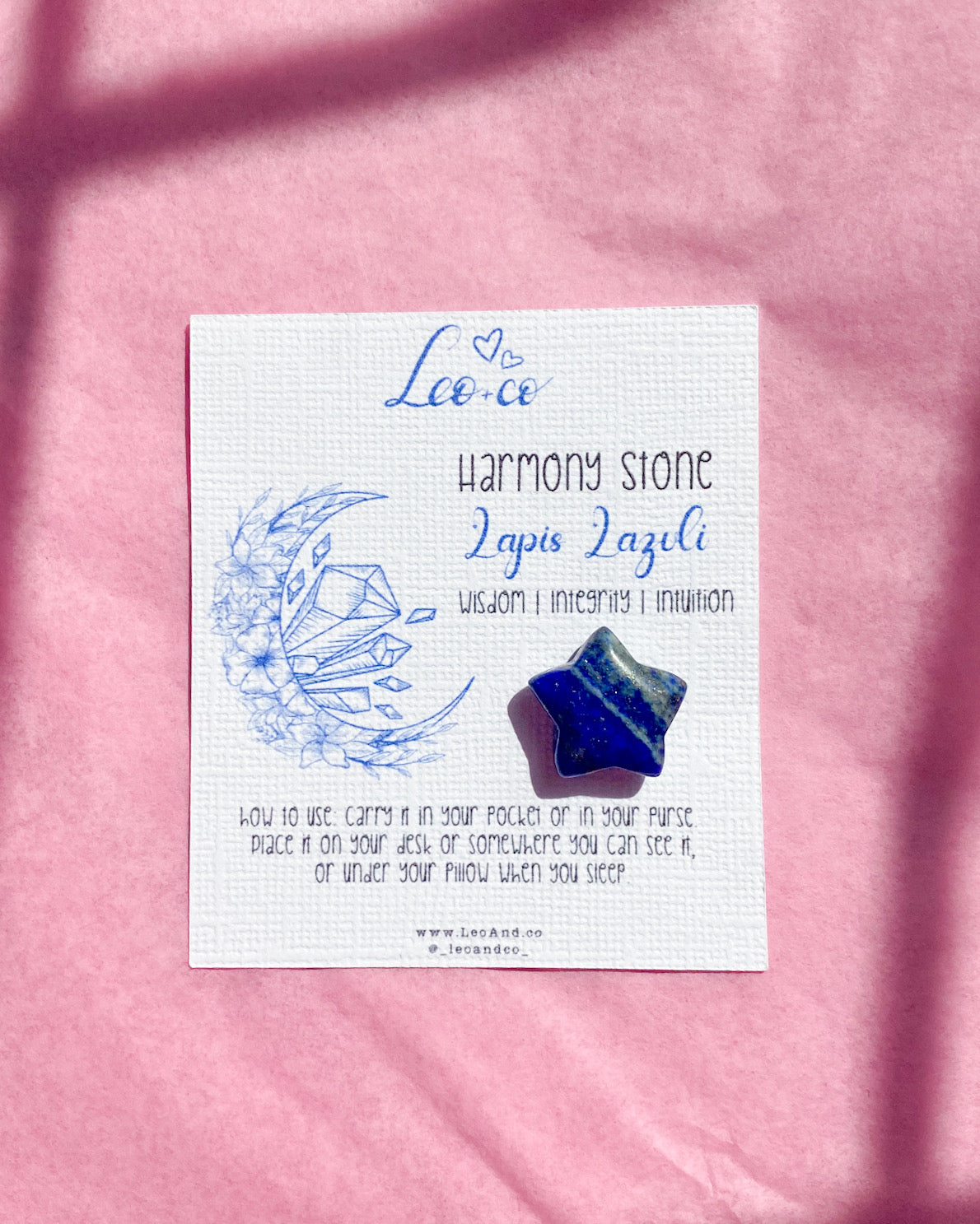 Harmony Crystal - Lapis Lazuli