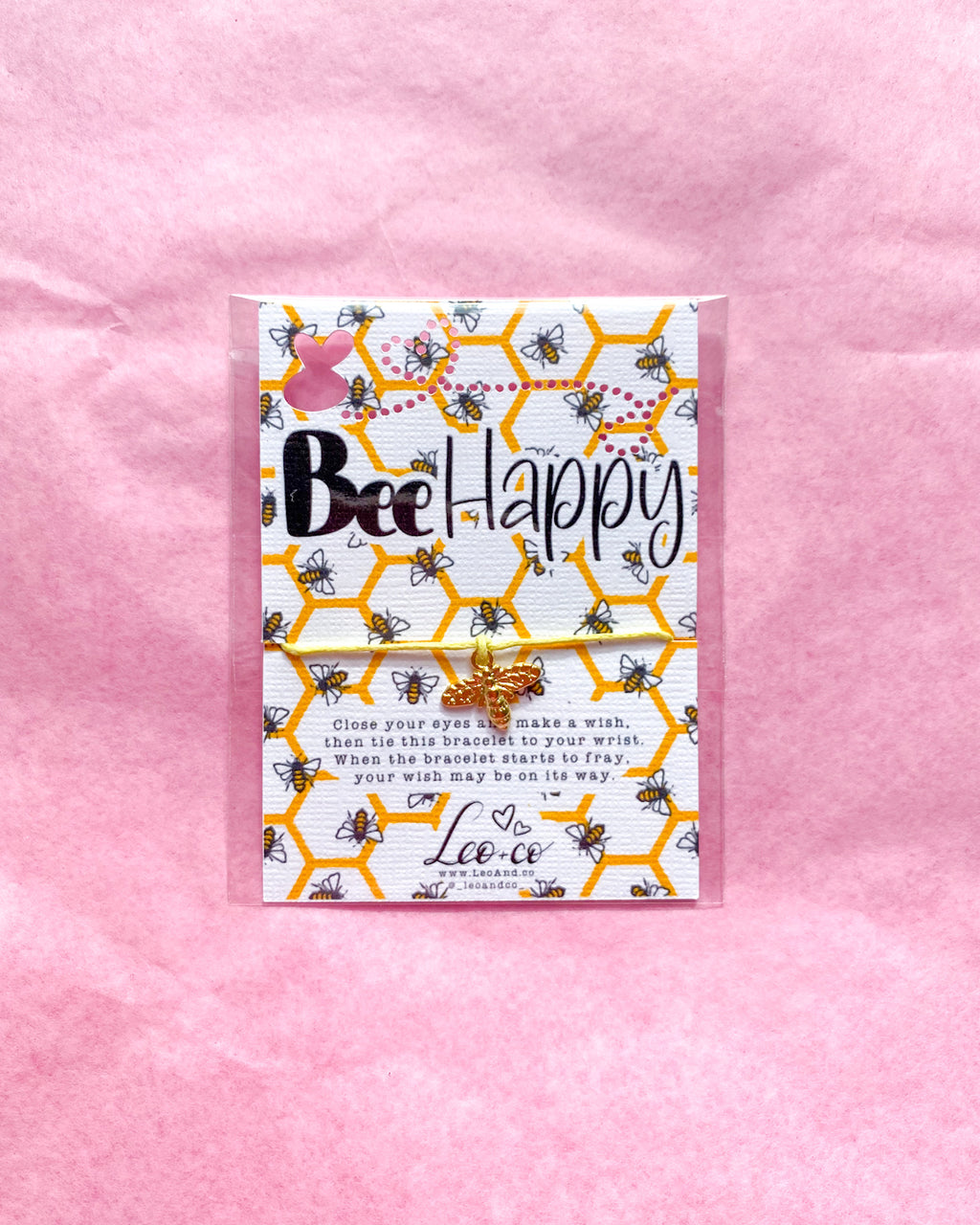 BEE Happy Wish Bracelet