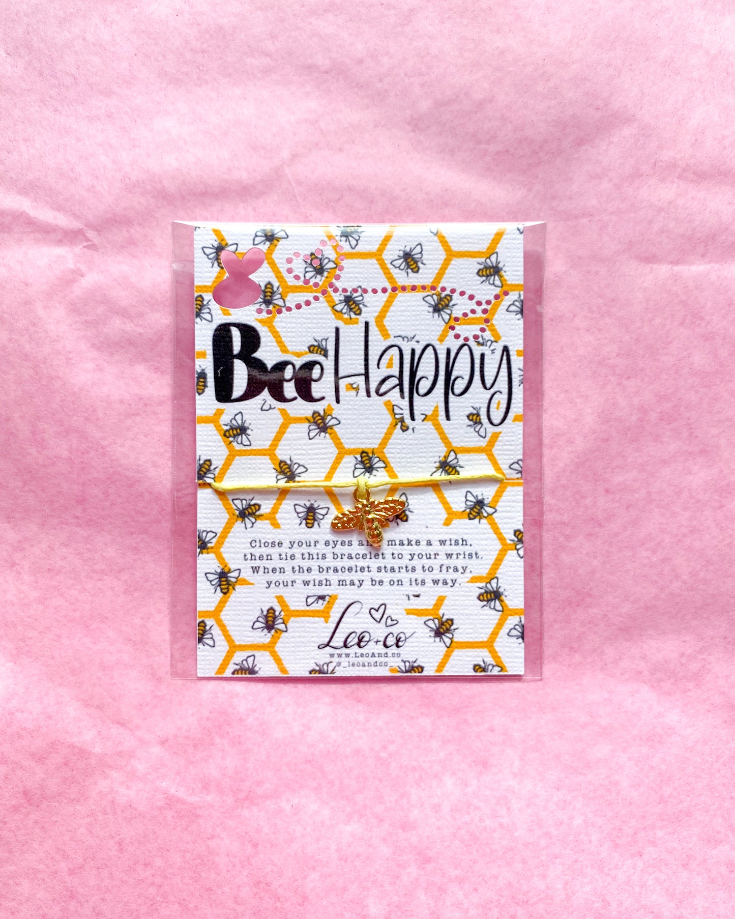 BEE Happy Wish Bracelet