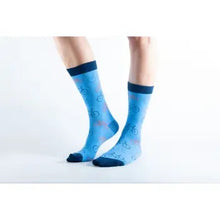 Load image into Gallery viewer, Blue Bicycle Women’s Socks
