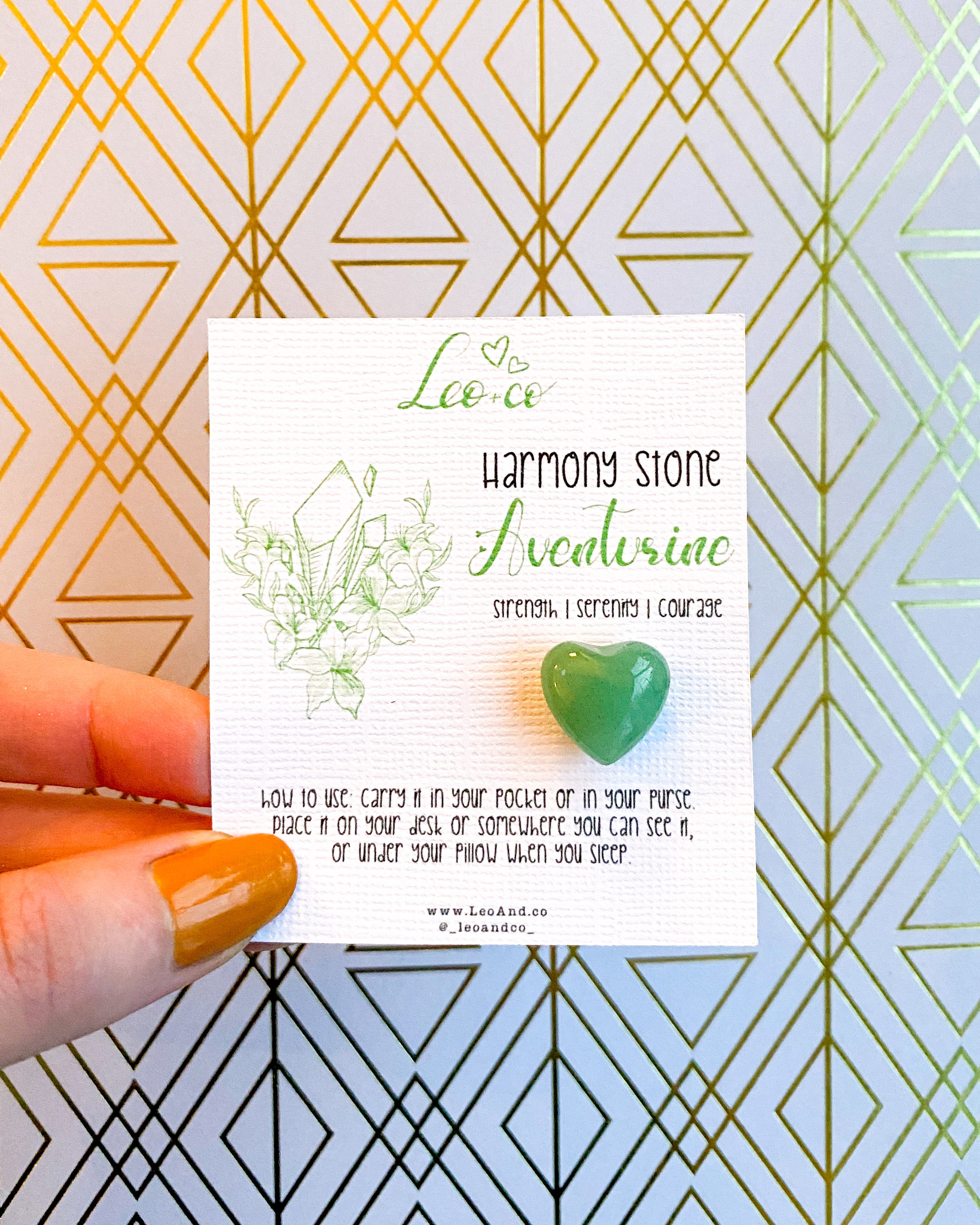 Harmony Crystal - Aventurine