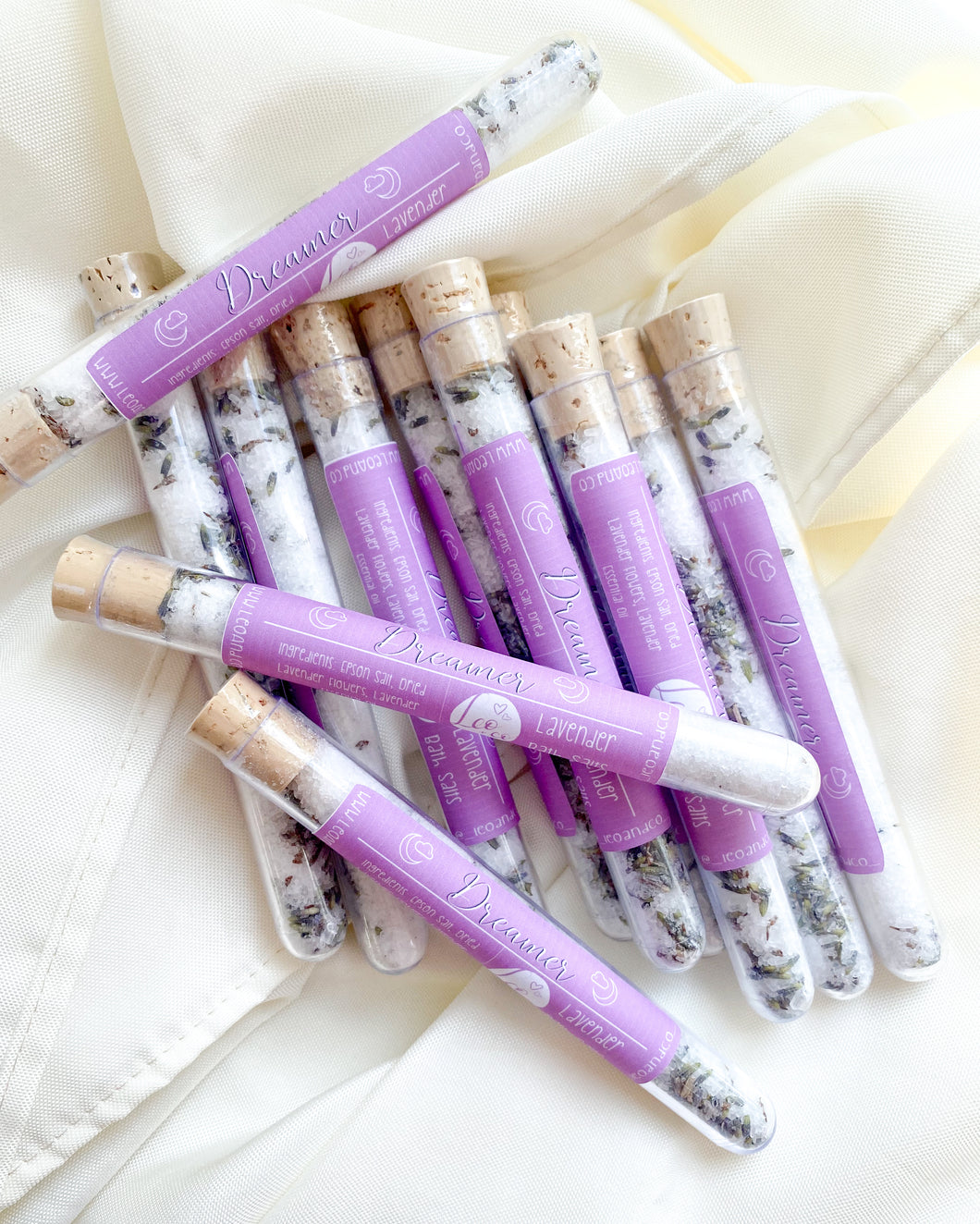 DREAMER Lavender Bath Salt Test Tube