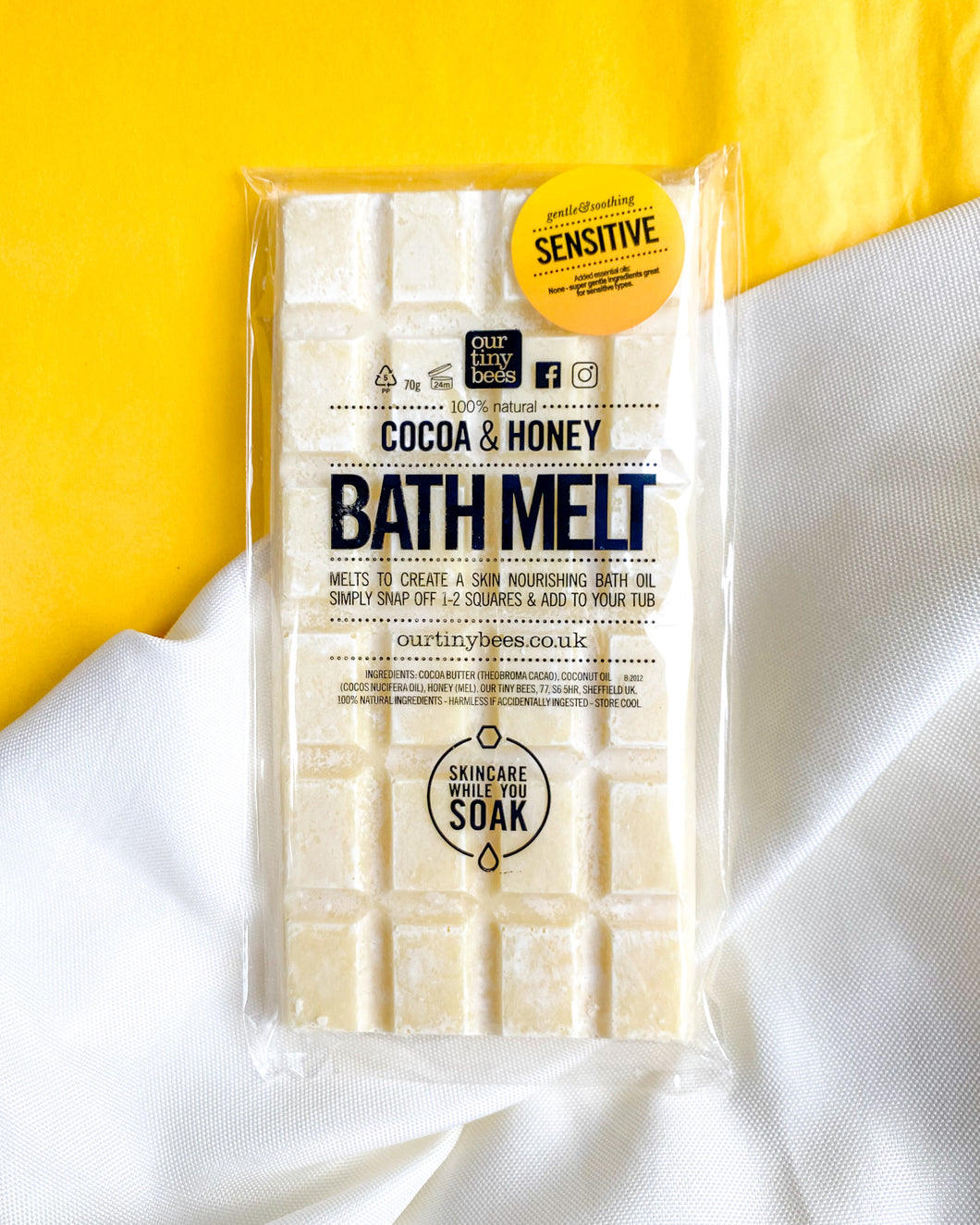 Sensitive Bath Melt Bar (70g)