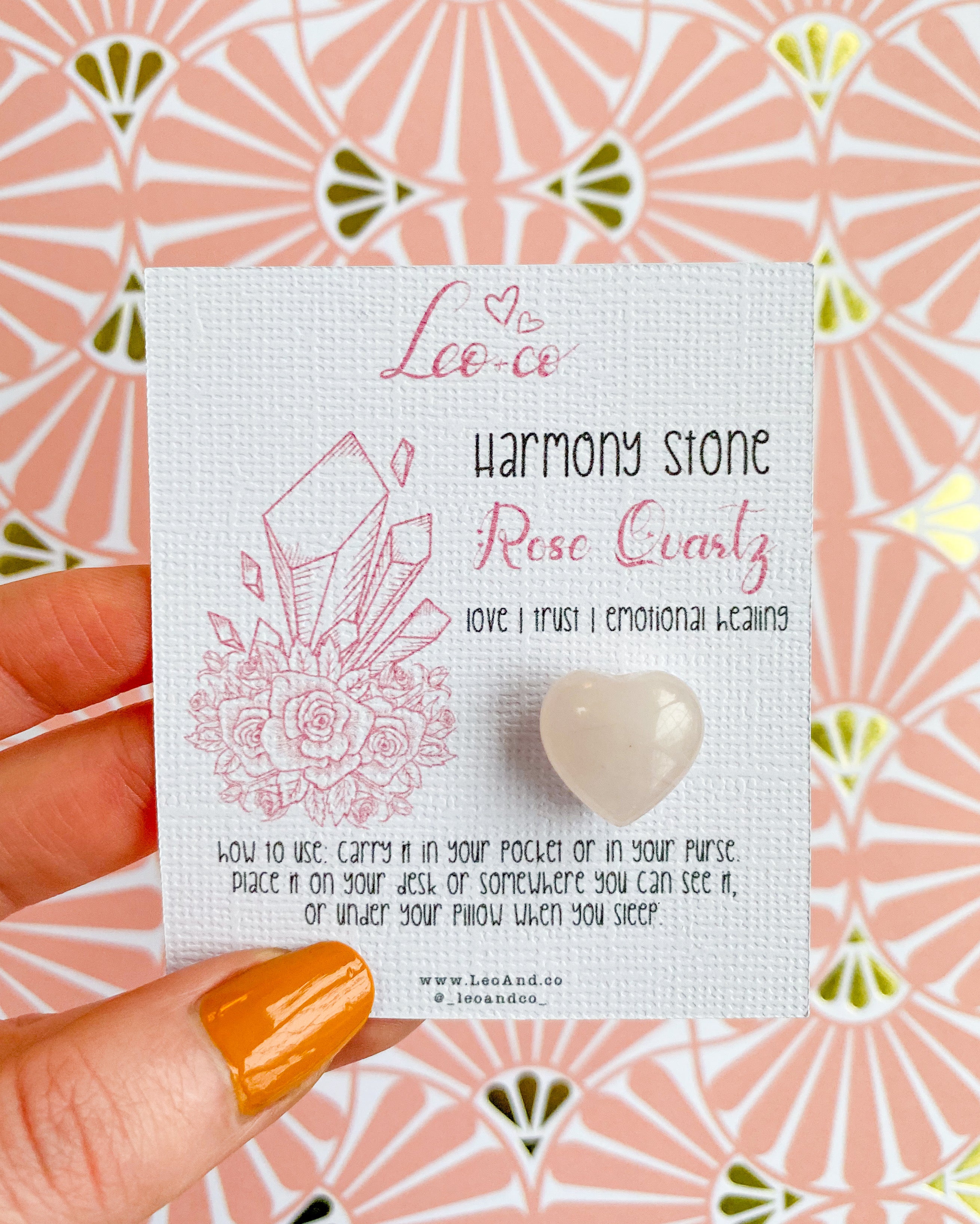Harmony Crystal - Rose Quartz