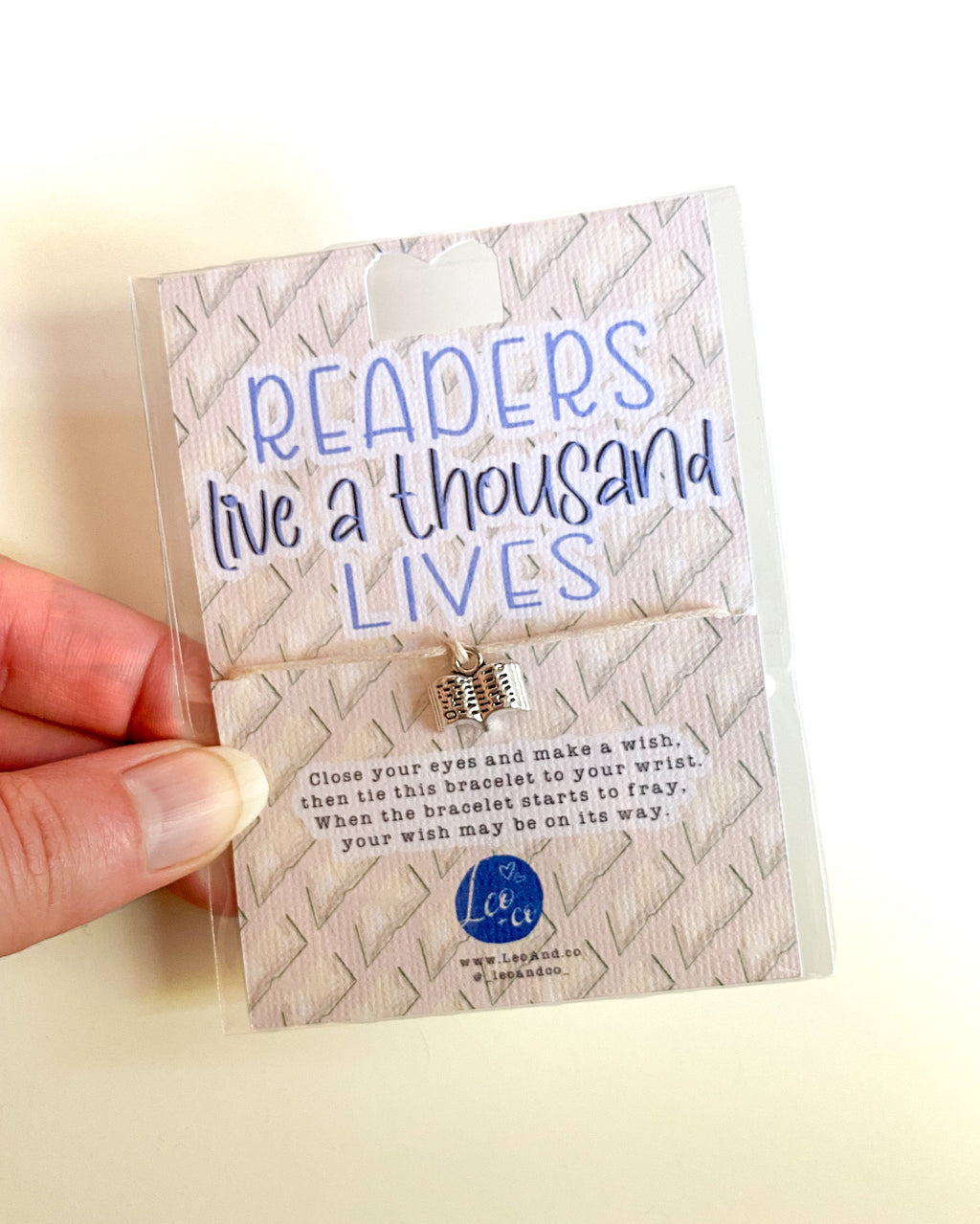 ‘Readers Live A Thousand Lives’ Wish Bracelet