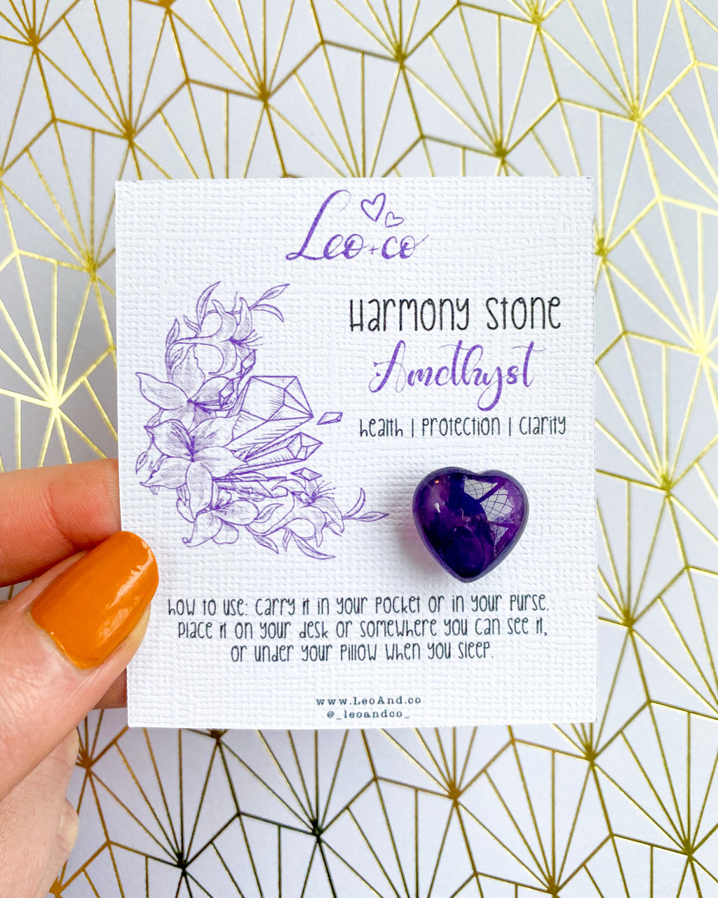 Harmony Crystal - Amethyst